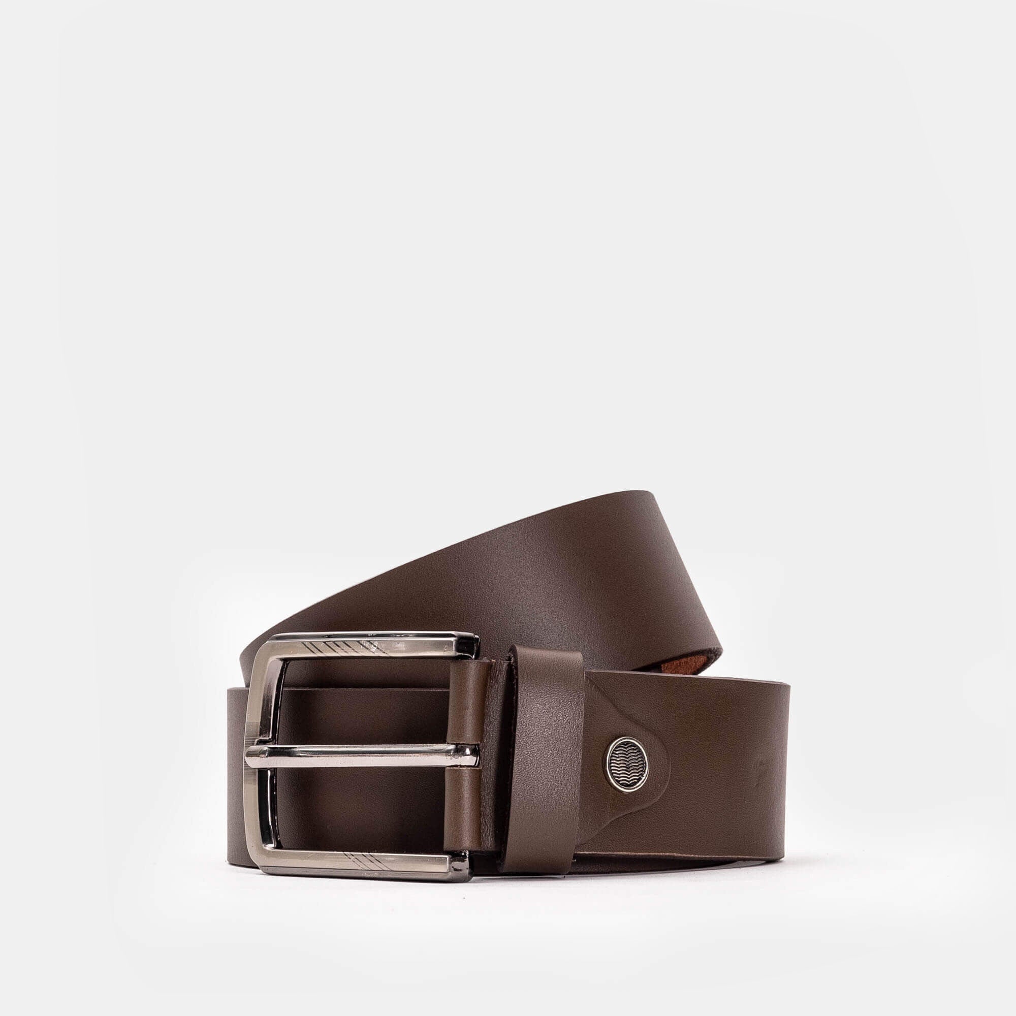 Volzak 001 Ceinture sport en cuir Marron