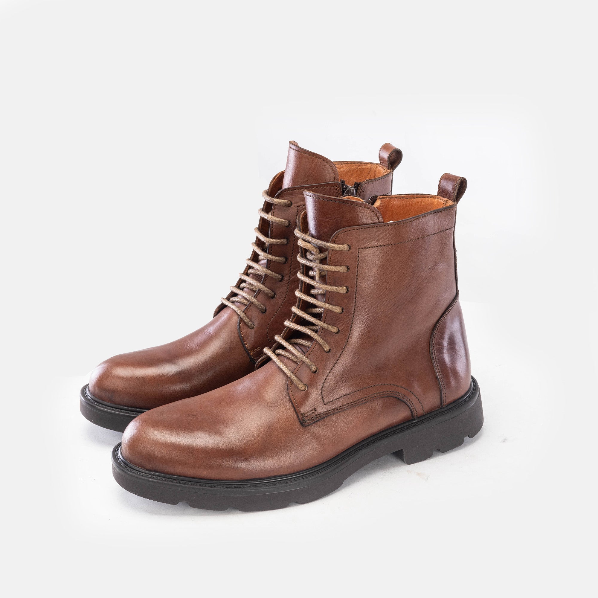 1024 Bottine cuir camel