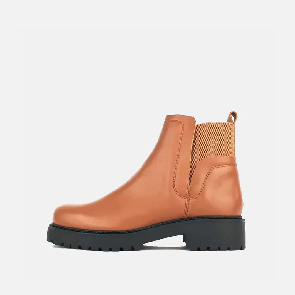 Volzak 1085 Bottine en cuir Camel