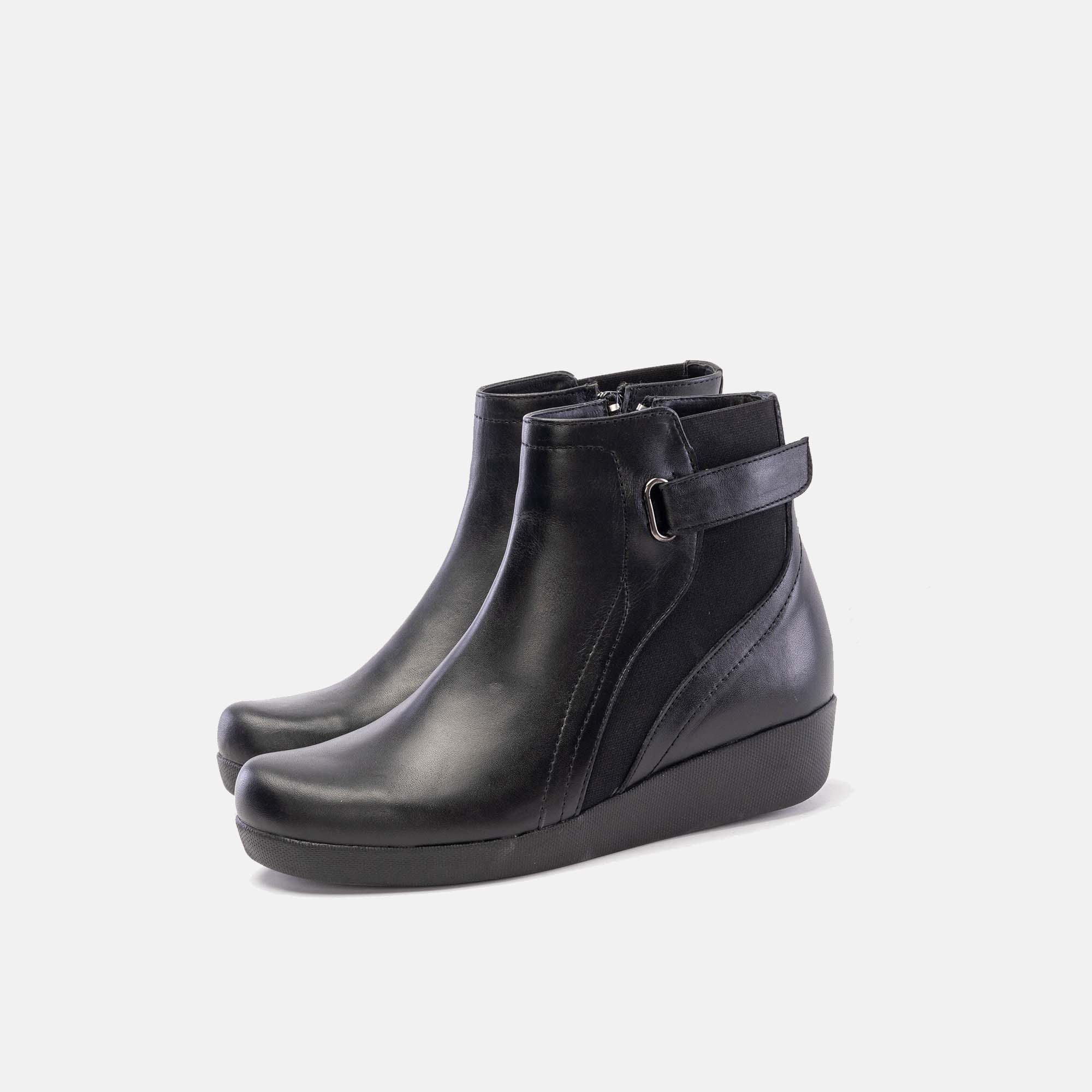 Volzak 1036 Bottine en cuir Noir