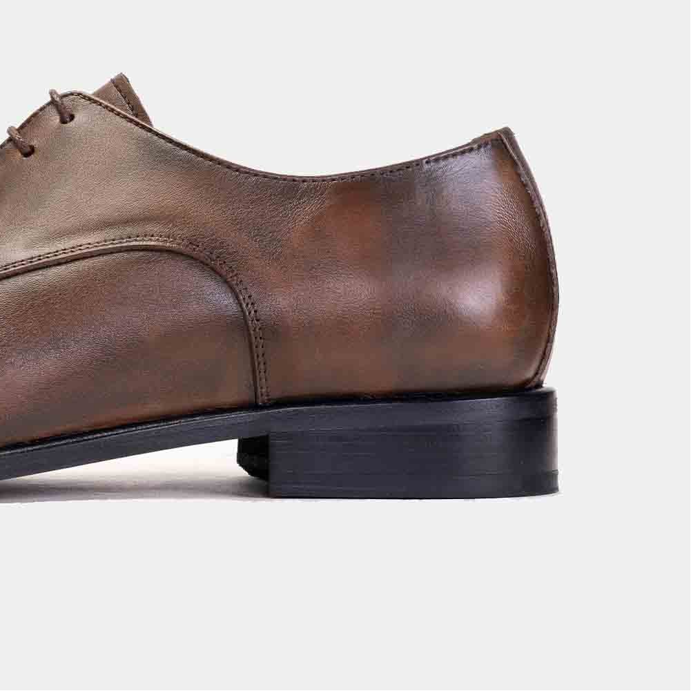 Volzak 1242 Chaussure en cuir Marron vintage