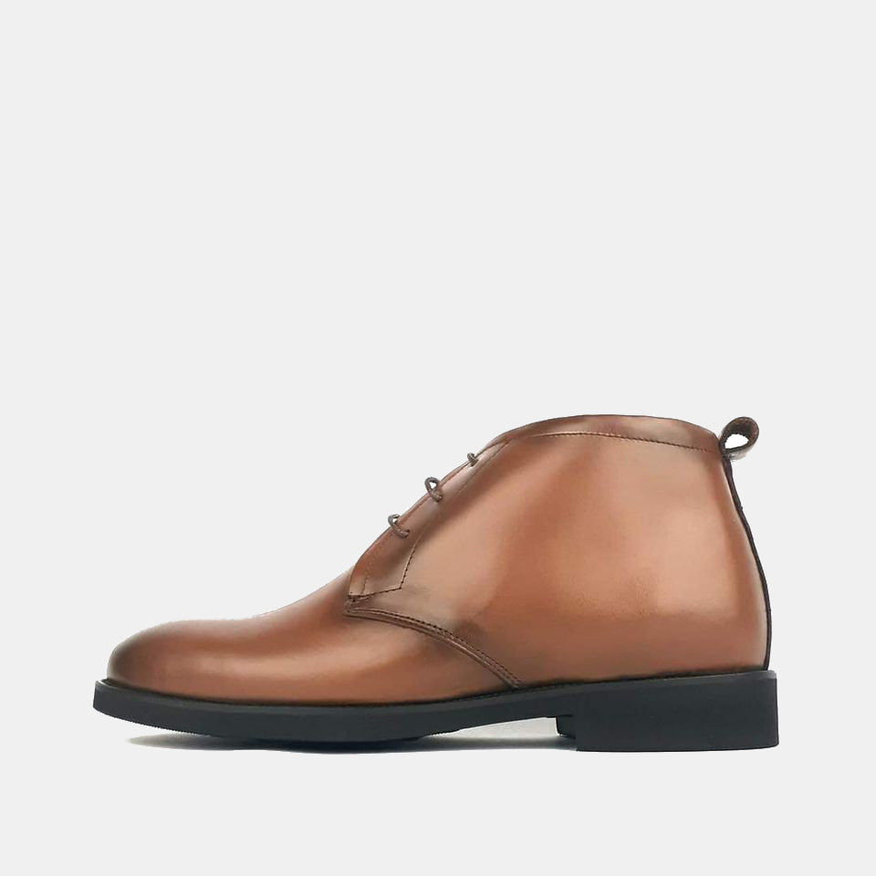 Volzak 1289 Cashew Leather Ankle Boot