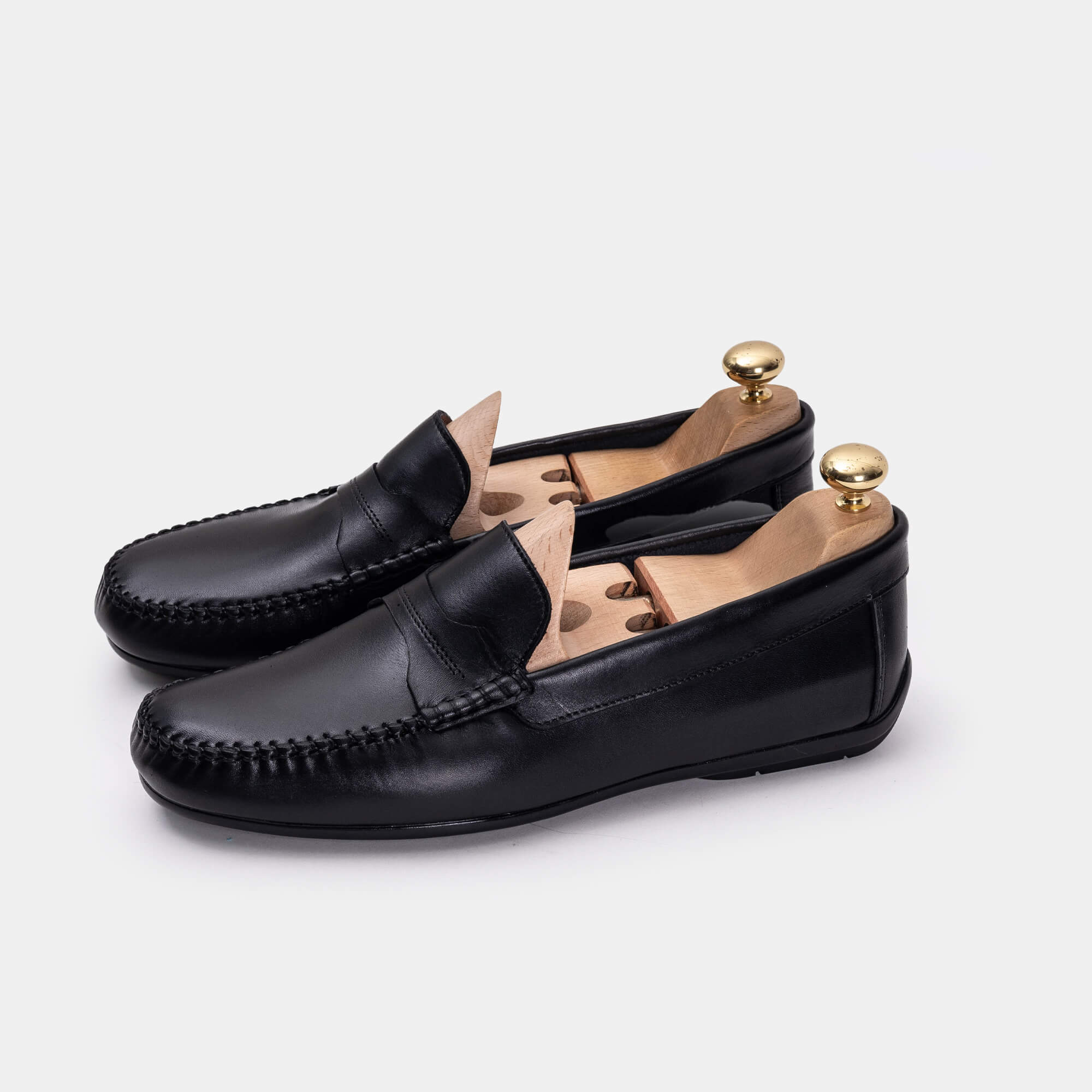 ''5139 Mocassin en cuir Noir