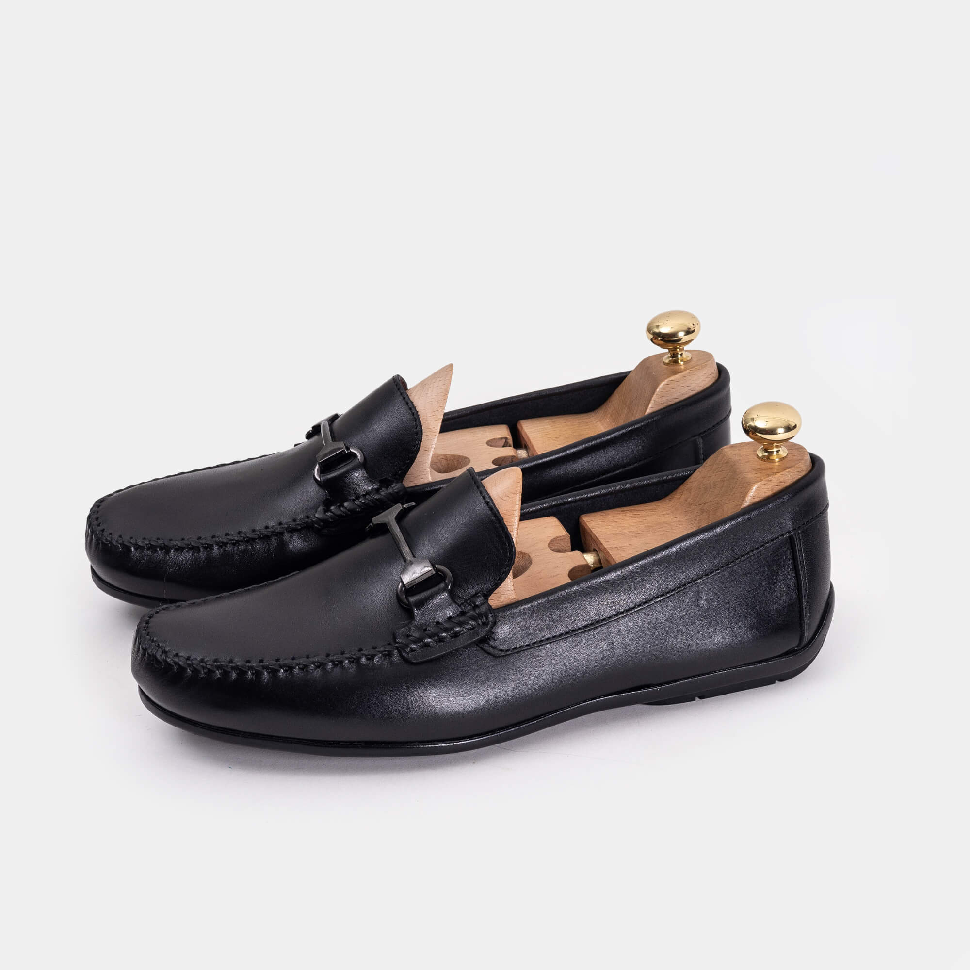 ''5141 Mocassin en cuir Noir