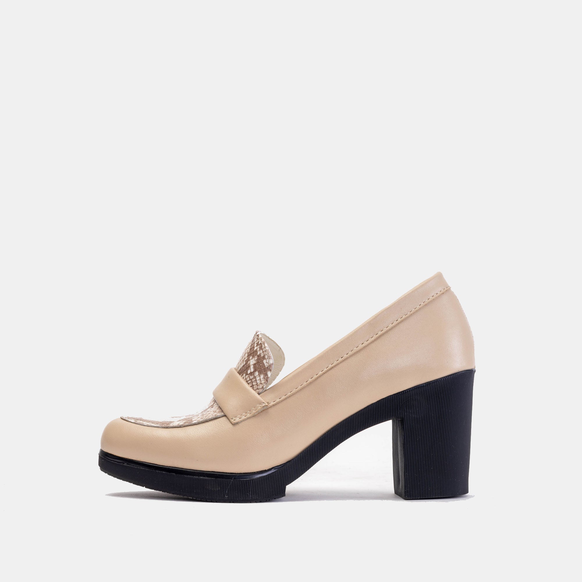 2092 chaussure en cuir Beige