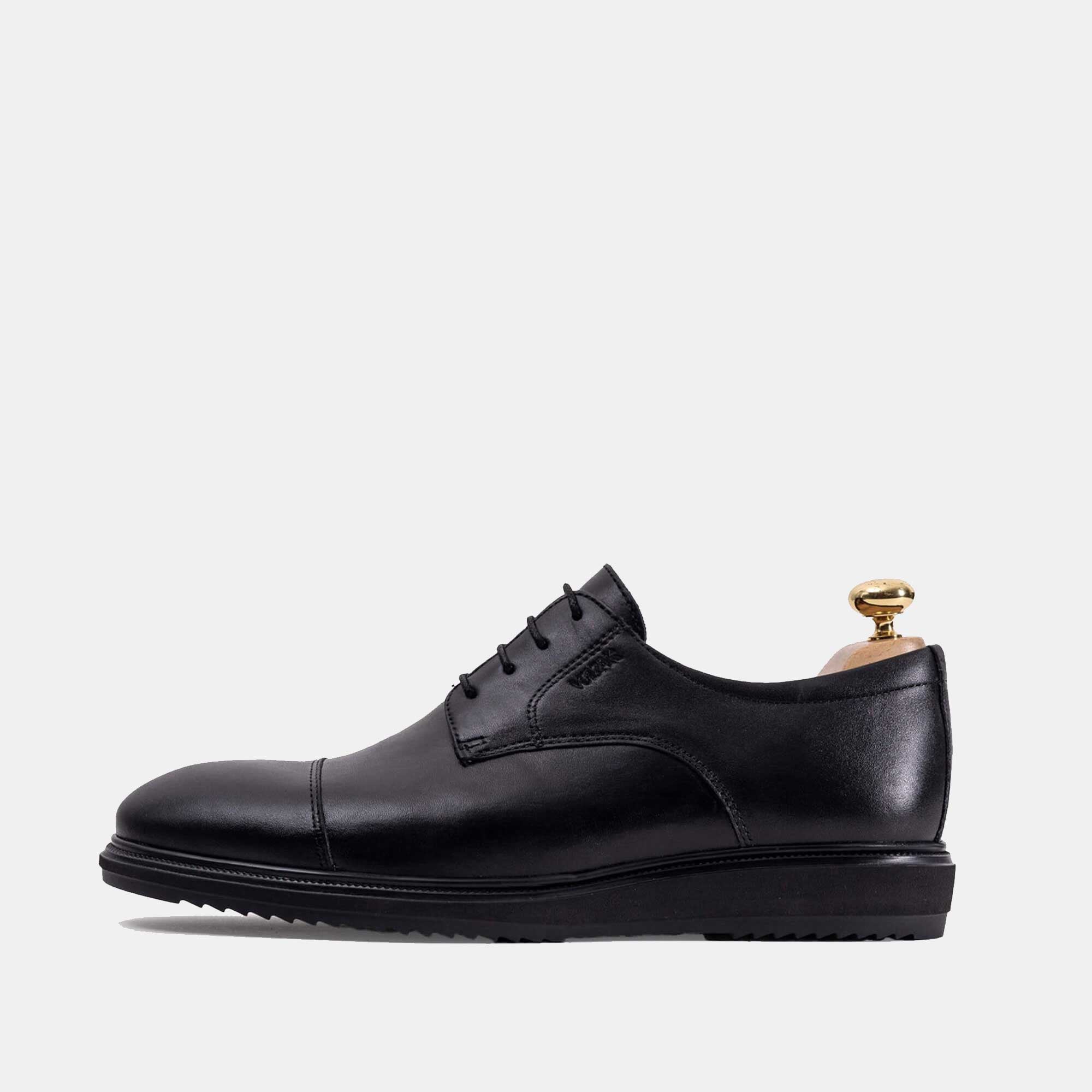 508 Chaussure en cuir Noir