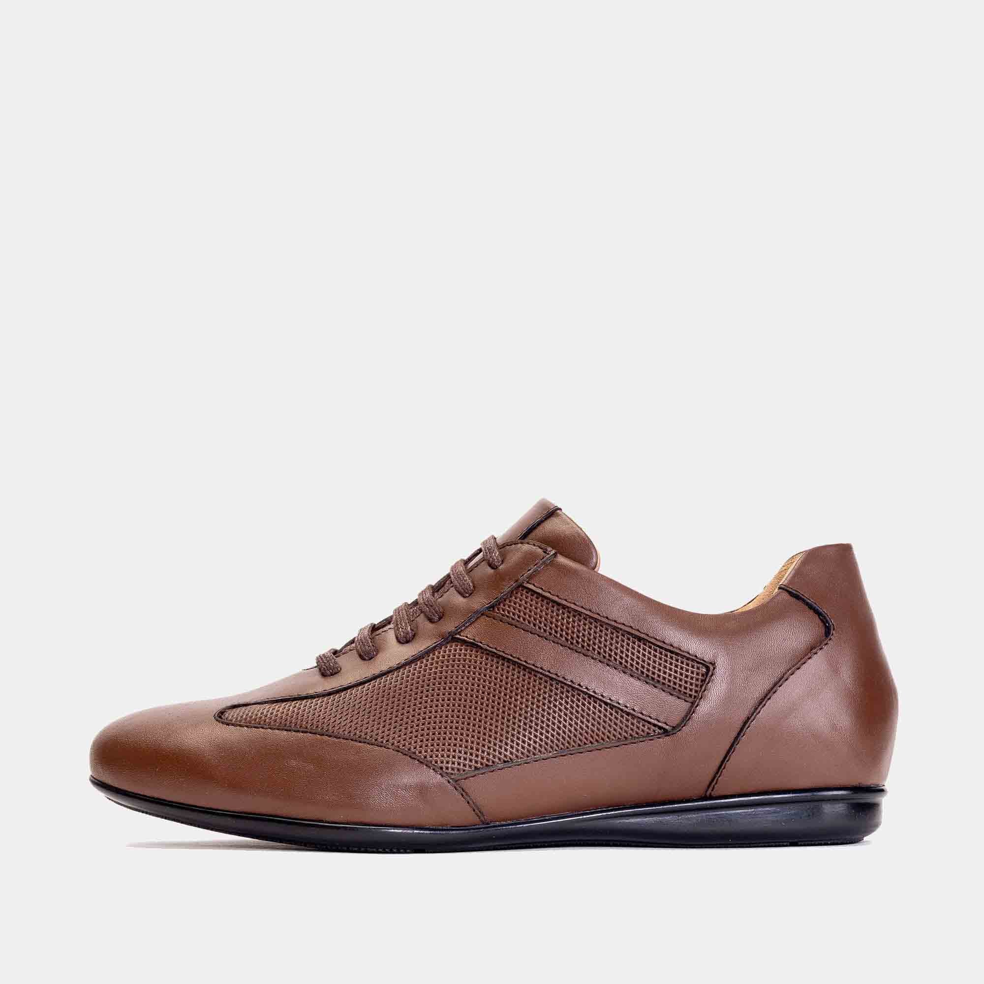 500 Chaussure en cuir Marron