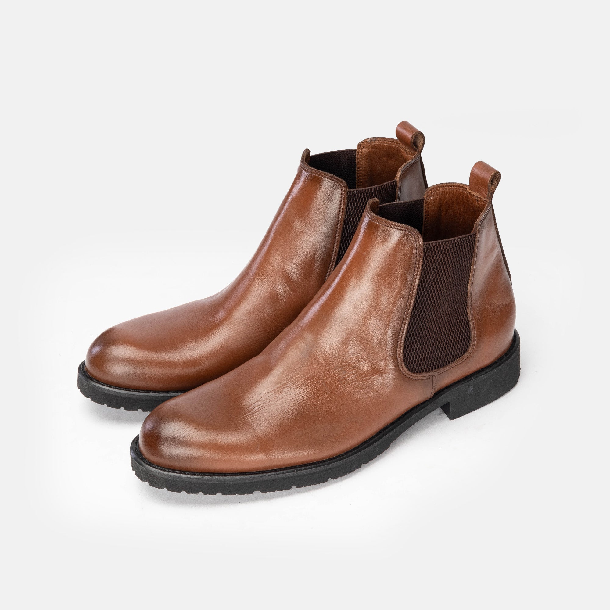 Volzak 5151 Bottine en cuir Camel