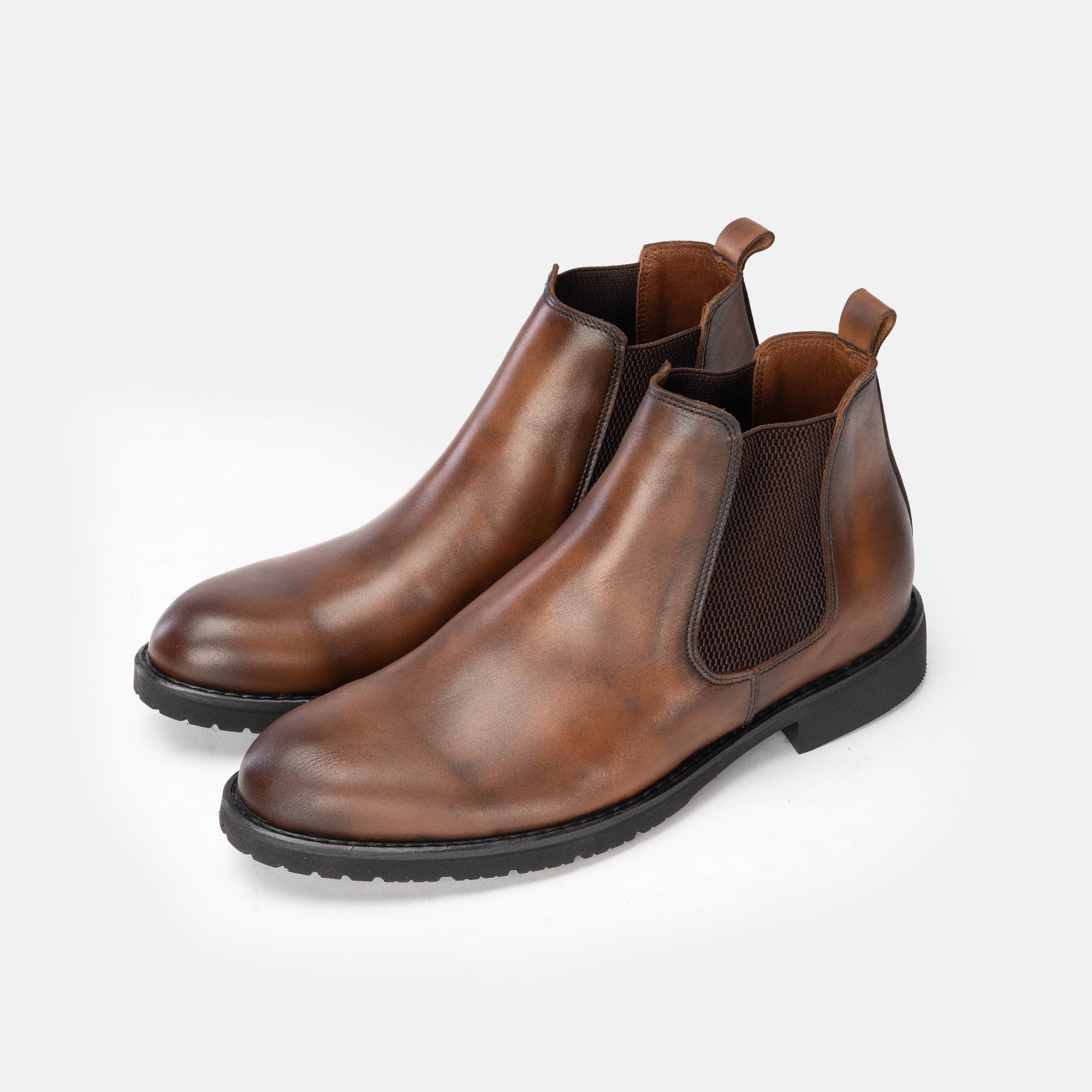 Volzak 5151 Vintage Brown Leather Ankle Boot