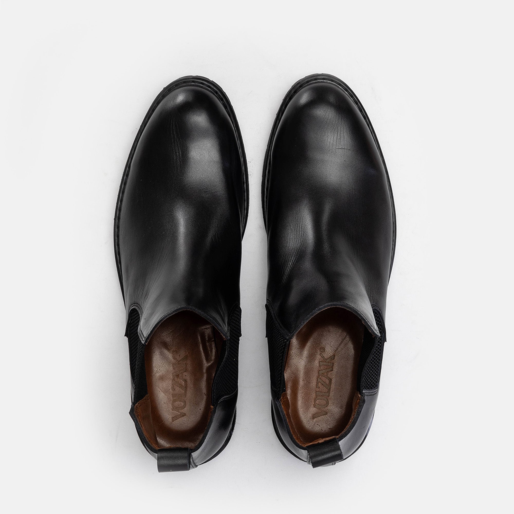 Volzak 5151 Bottine en cuir Noir