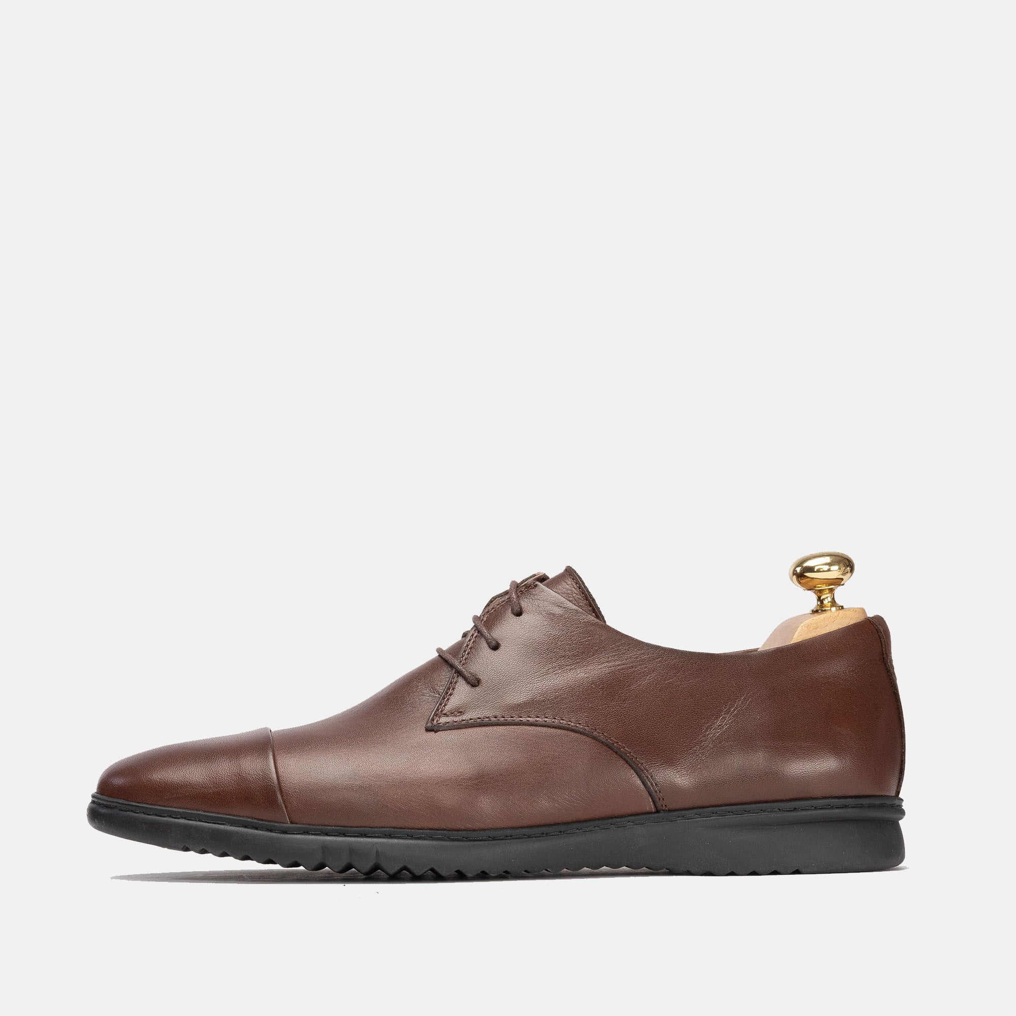 ''6061 Chaussure en cuir Marron