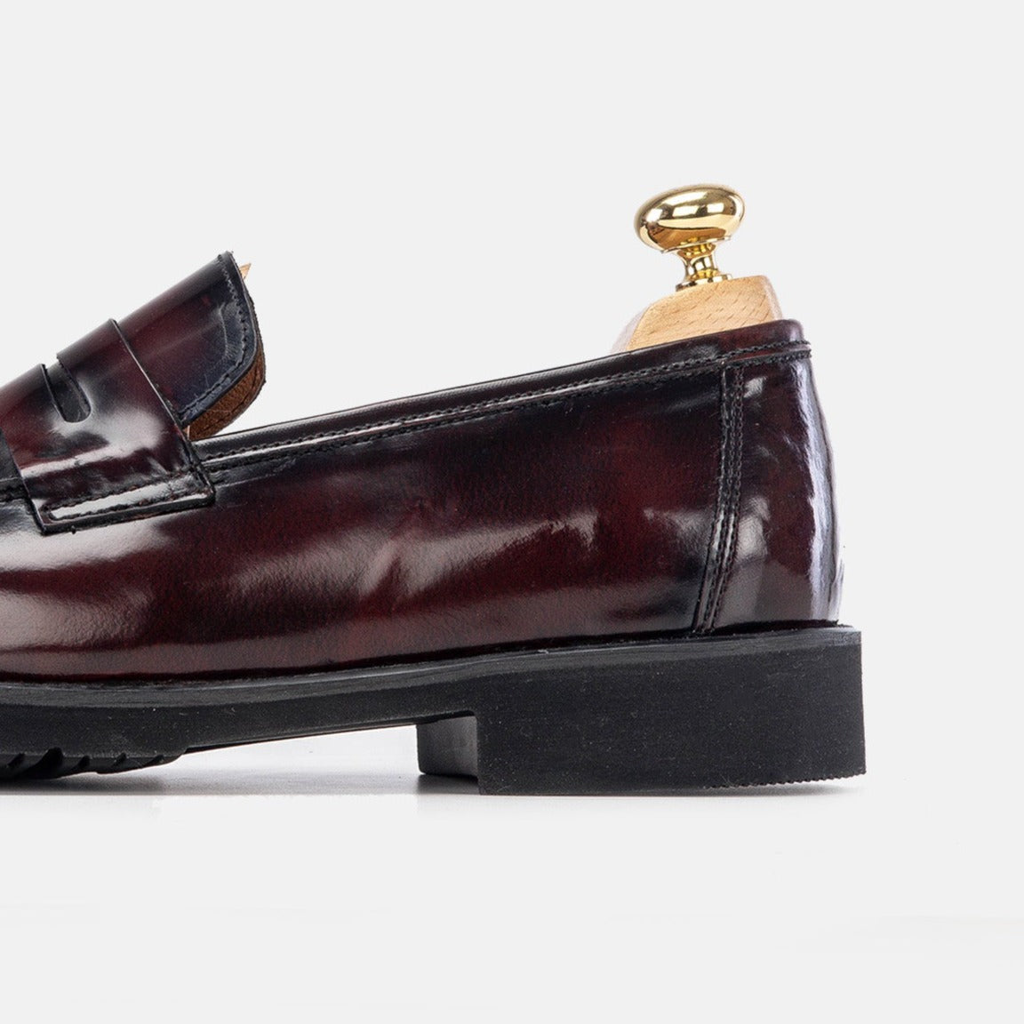 Volzak 5164 chaussure en cuir Démasquable bordeaux