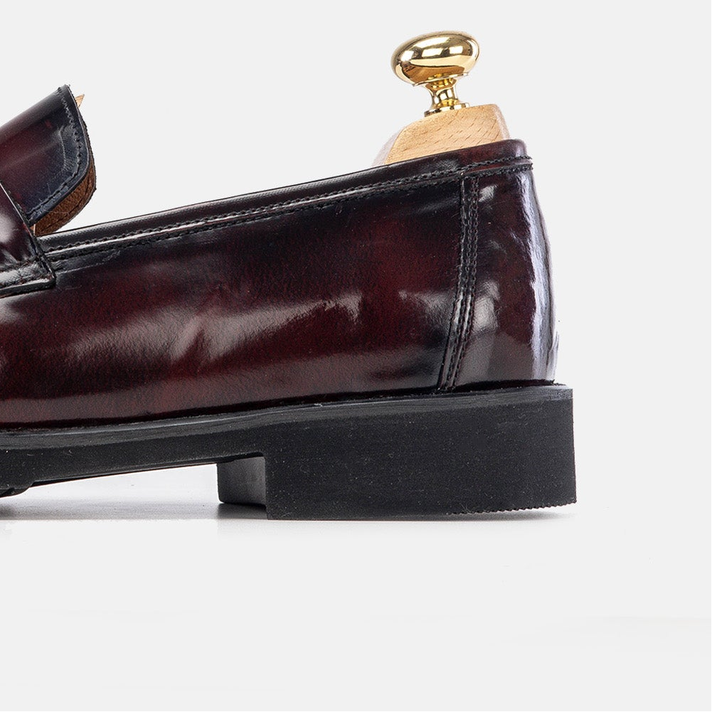 Volzak 5164 chaussure en cuir Démasquable bordeaux