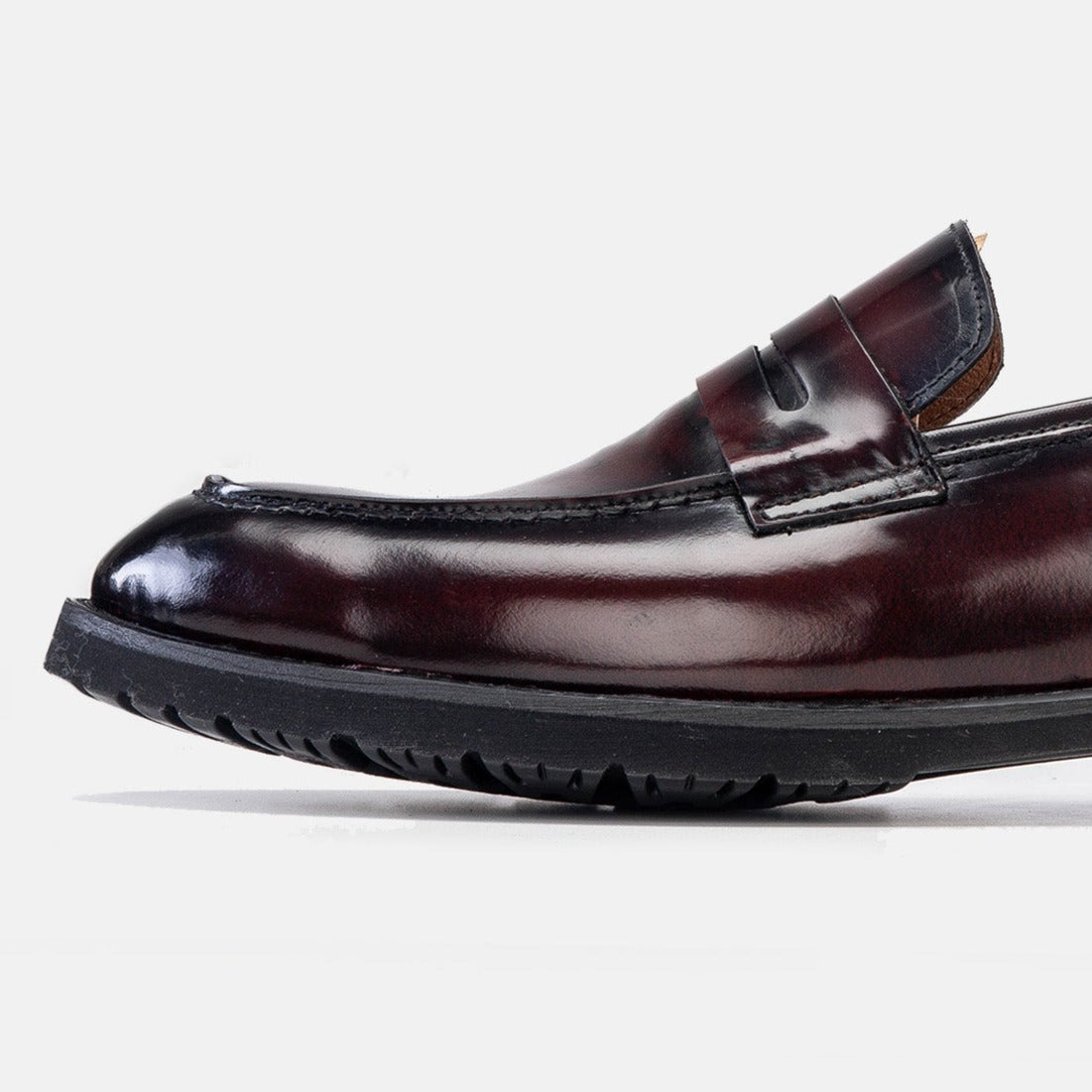 Volzak 5164 chaussure en cuir Démasquable bordeaux