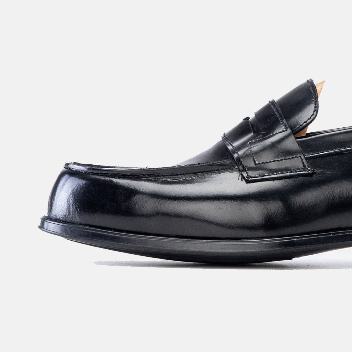 Volzak 5157 black removable leather moccasin