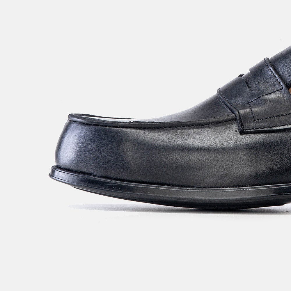 Volzak 5157 Mocassin en cuir Noir