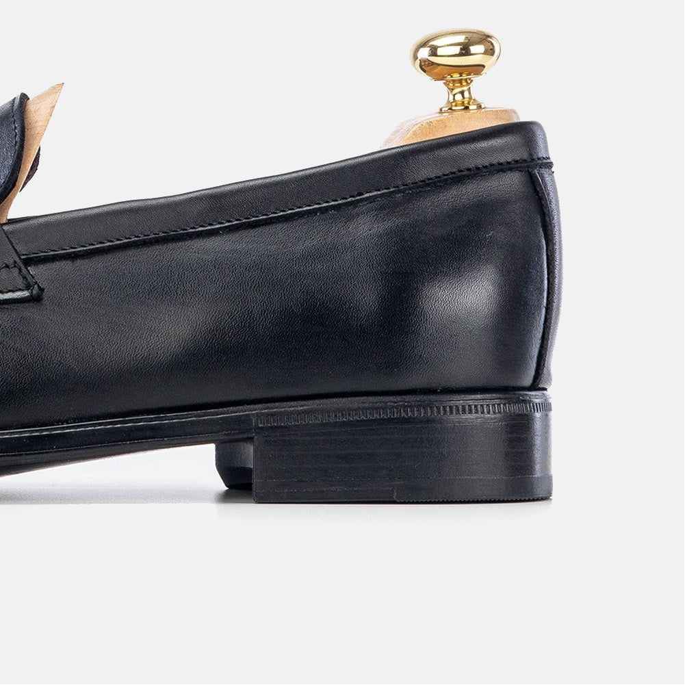 Volzak 5157 Mocassin en cuir Noir