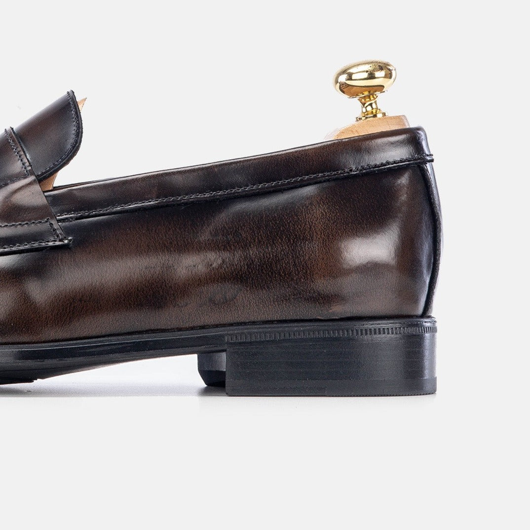 Volzak 5157 brown removable leather moccasin