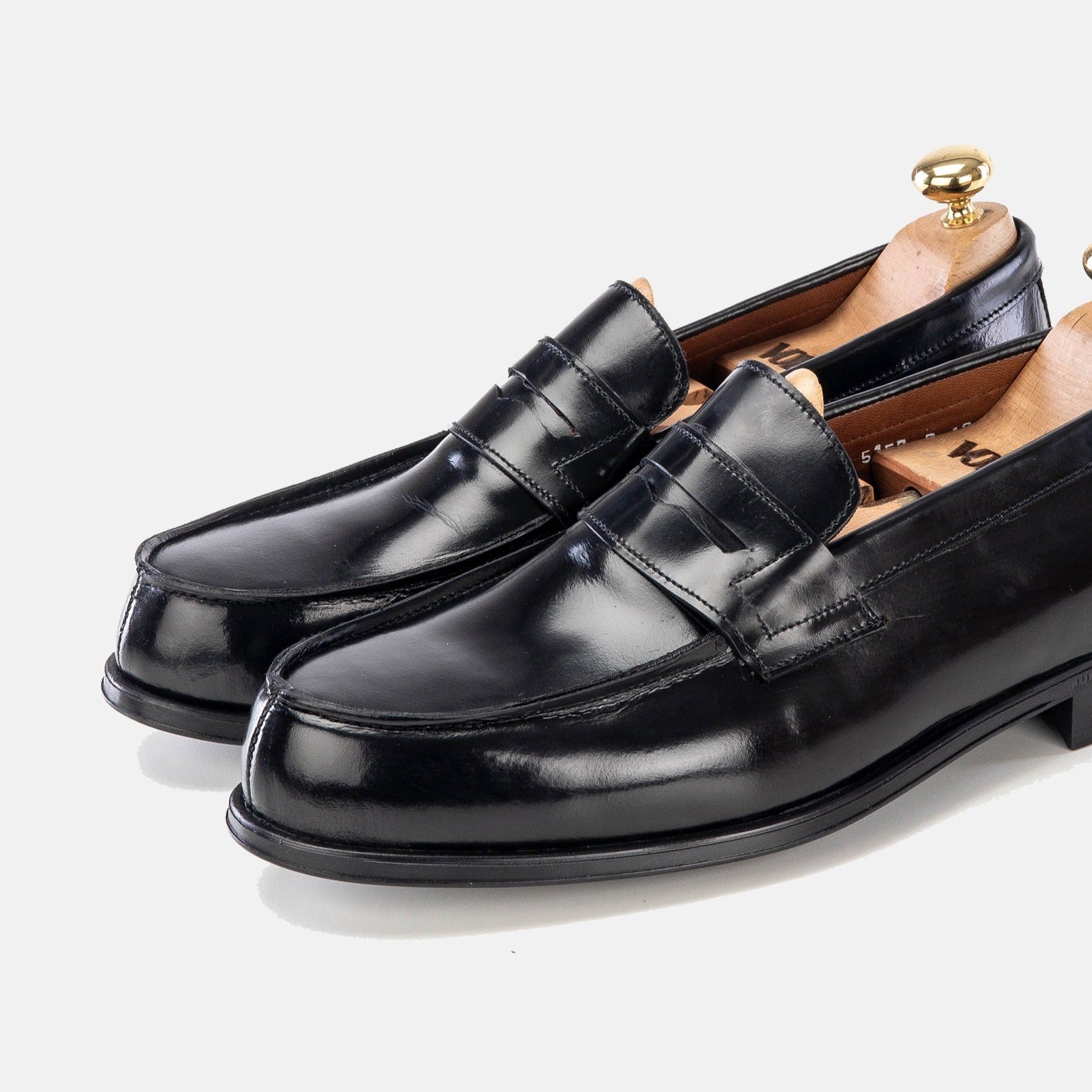 Volzak 5157 black removable leather moccasin