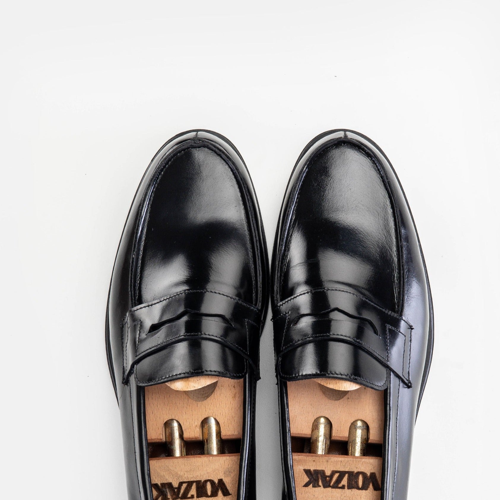 Volzak 5157 black removable leather moccasin