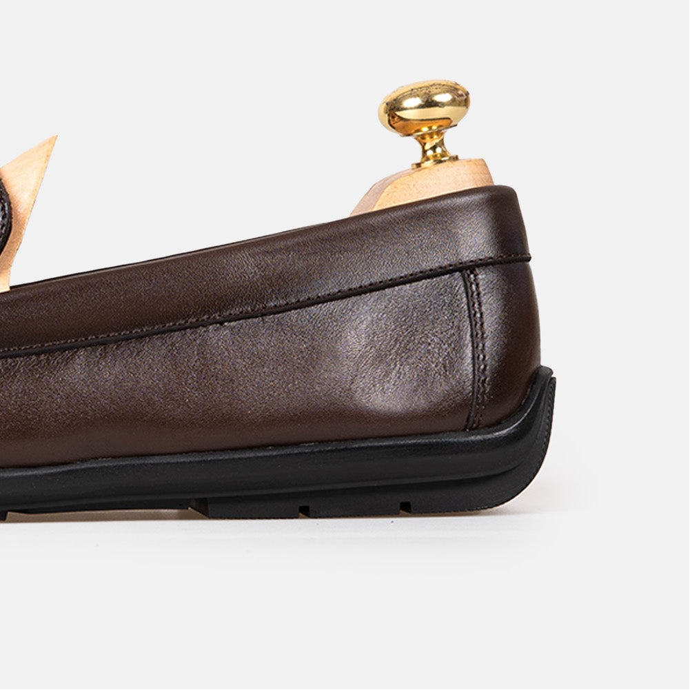 Volzak 5419 Mocassin en cuir Marron