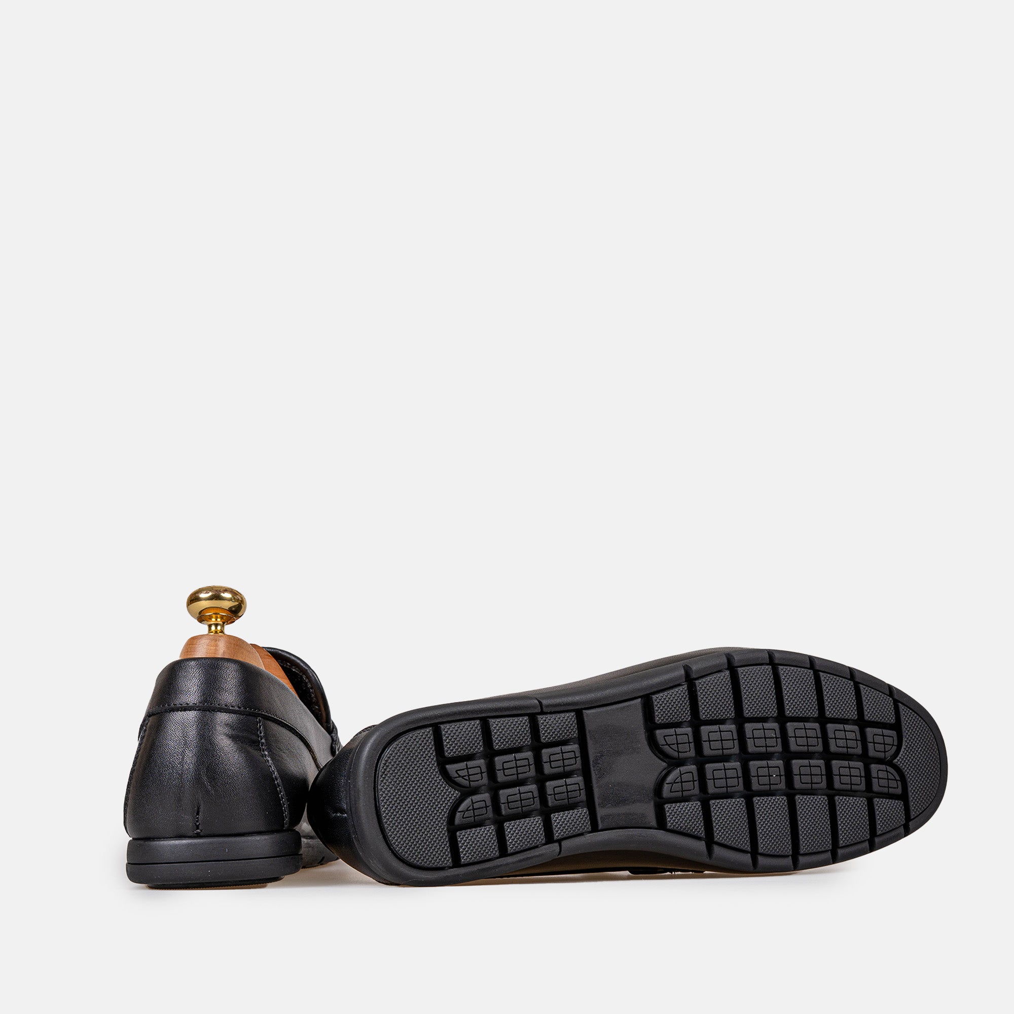 Volzak 050 Mocassin en cuir Noir