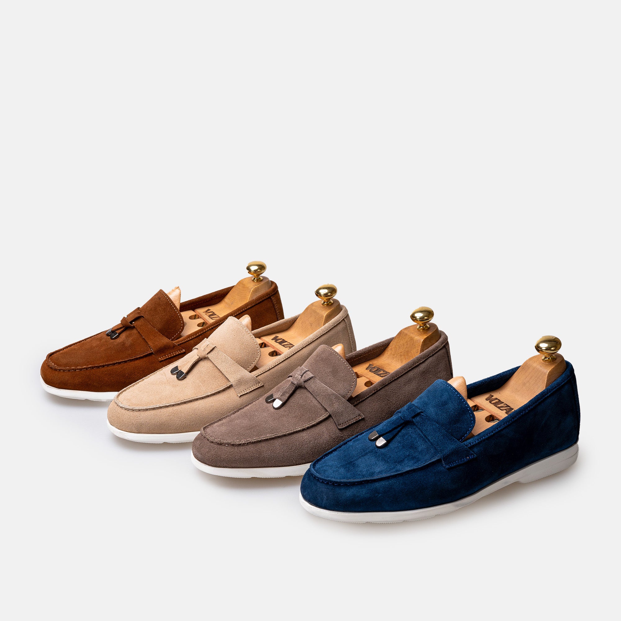 Volzak 3062 Mocassin en daim Camel