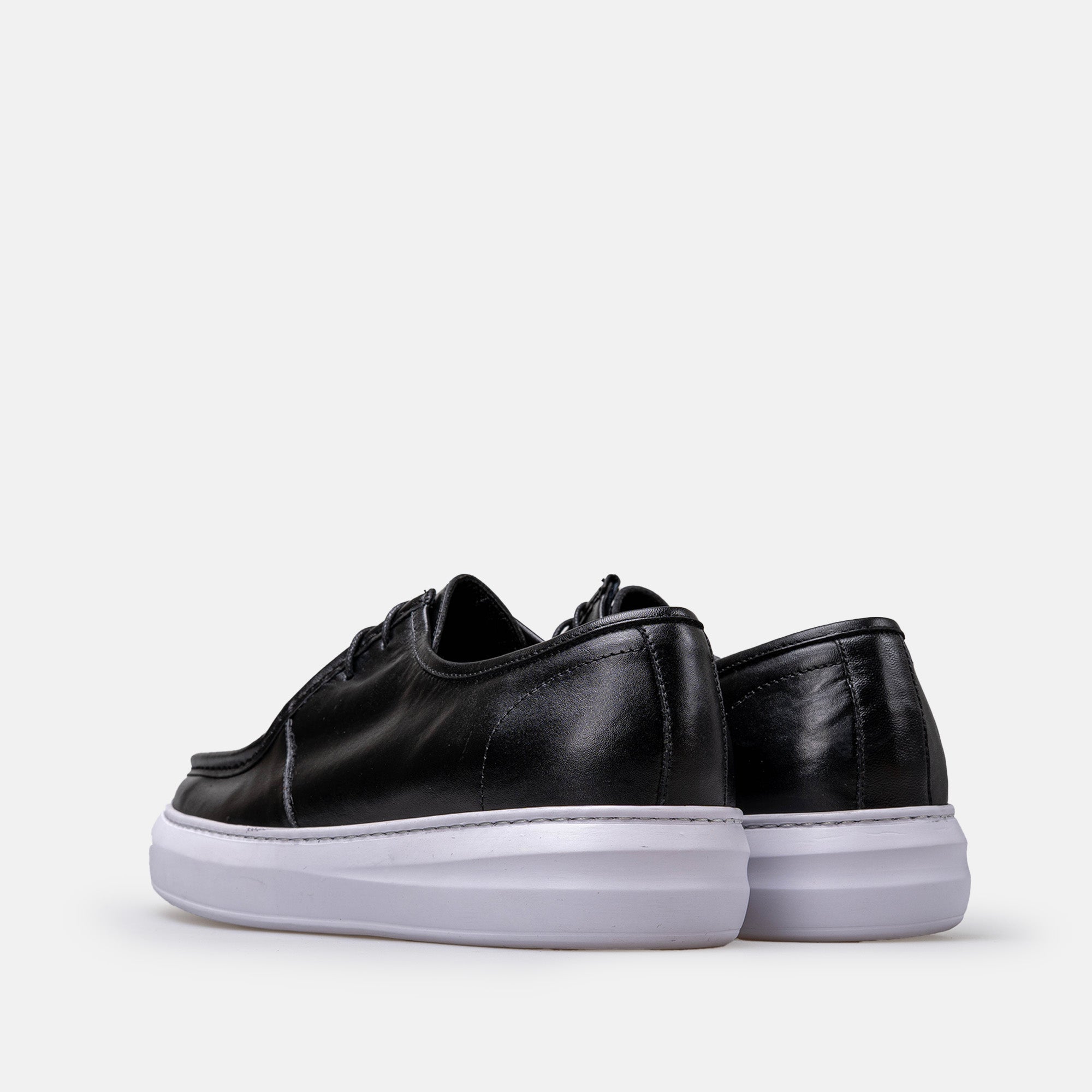 Volzak 5418 Black leather sneaker