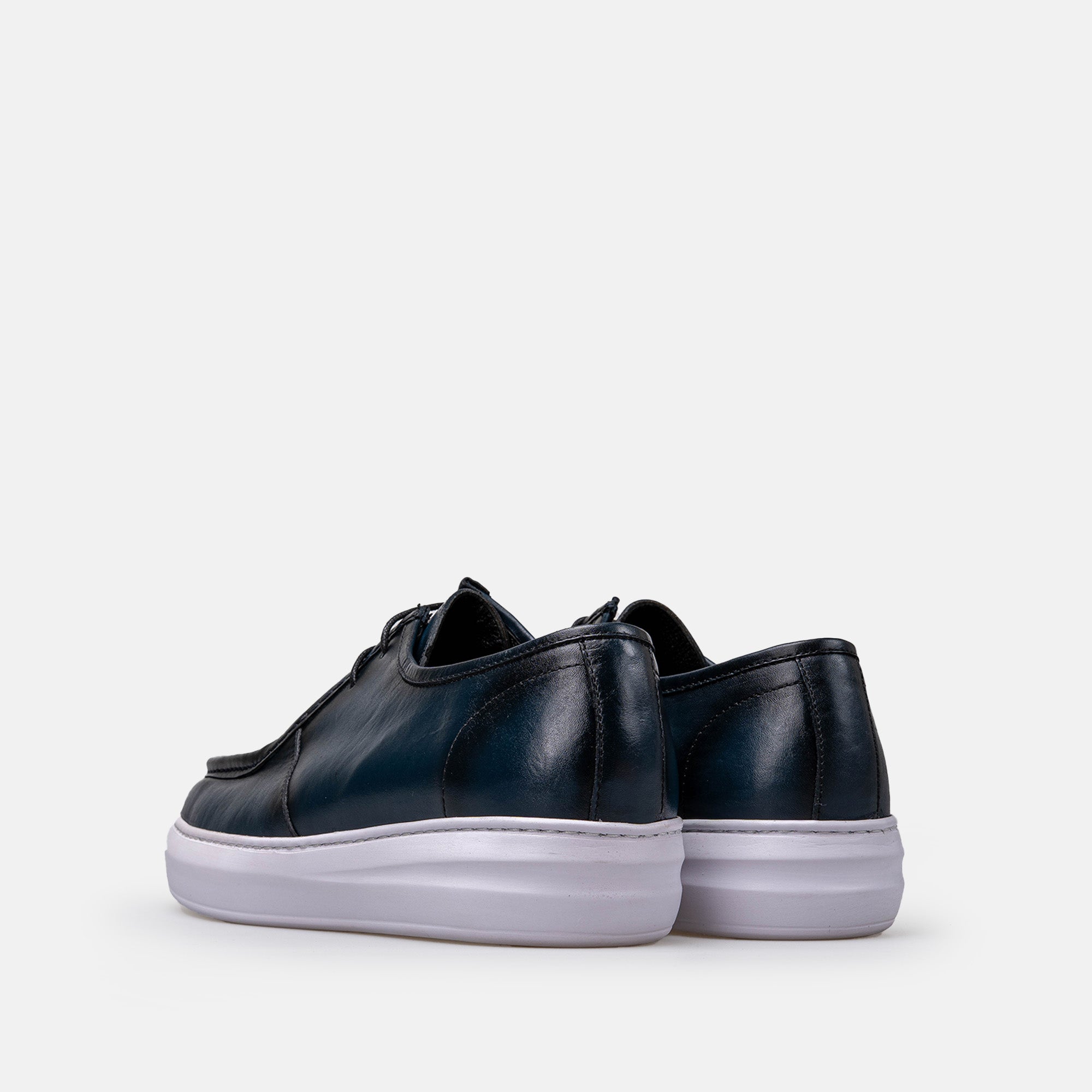 Volzak 5418 leather sneaker Blue