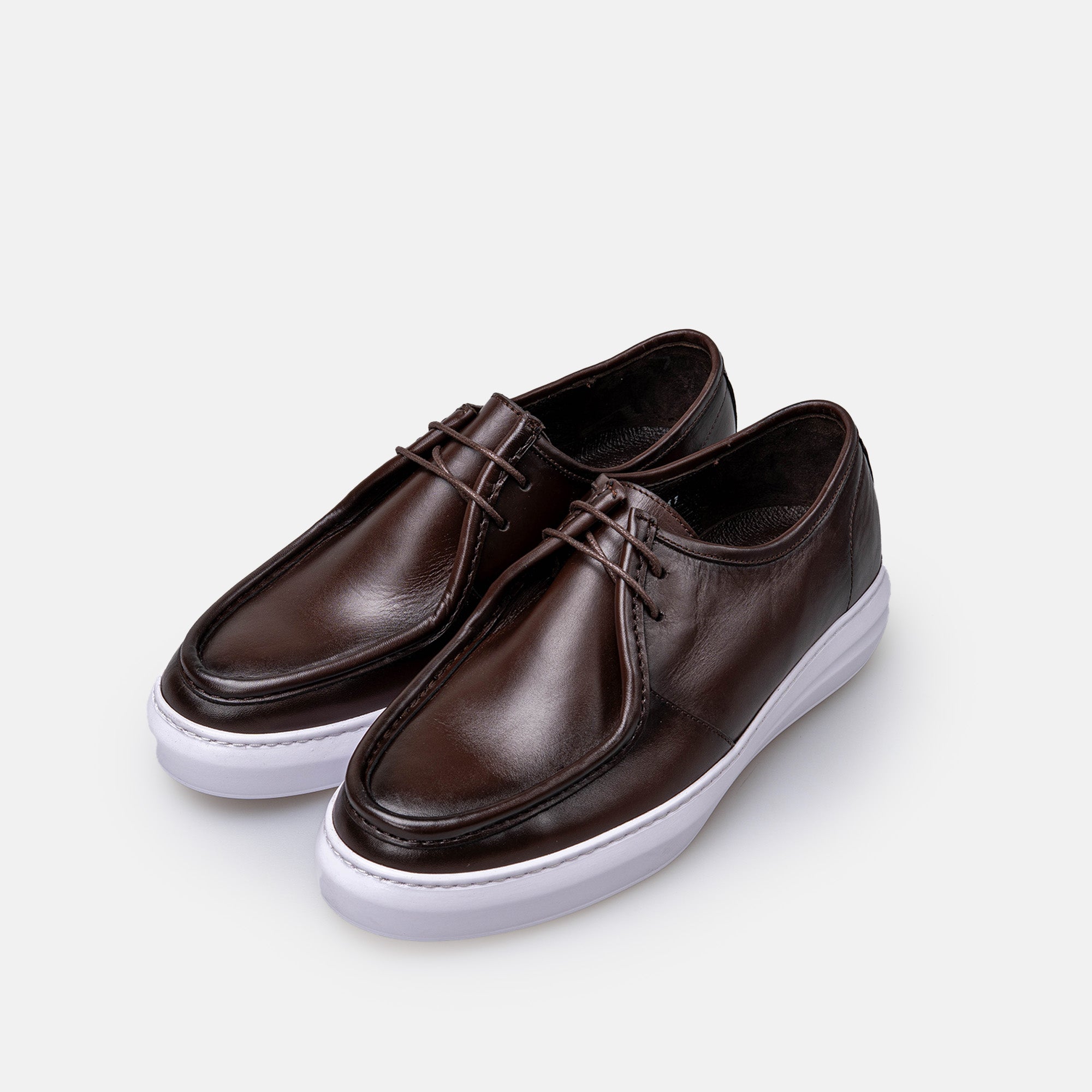 Volzak 5418 basket en cuir Marron