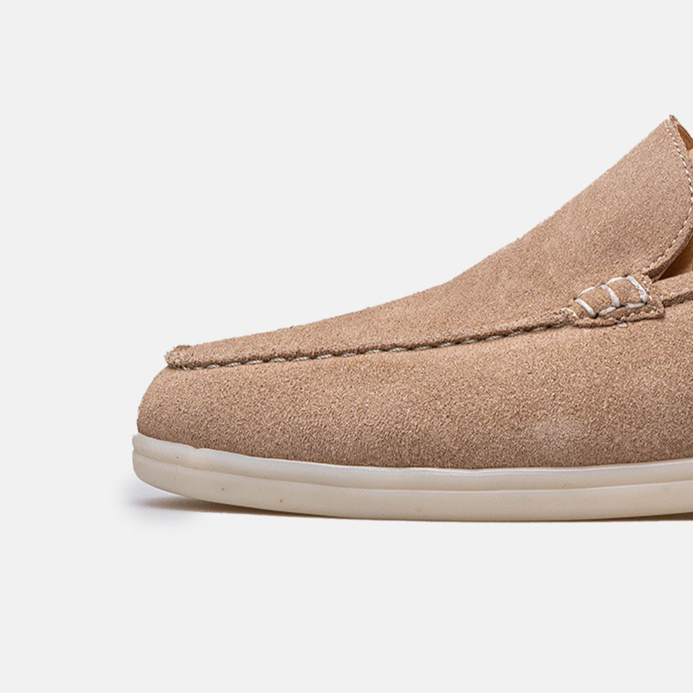 Volzak 3061 s Mocassin en daim Beige