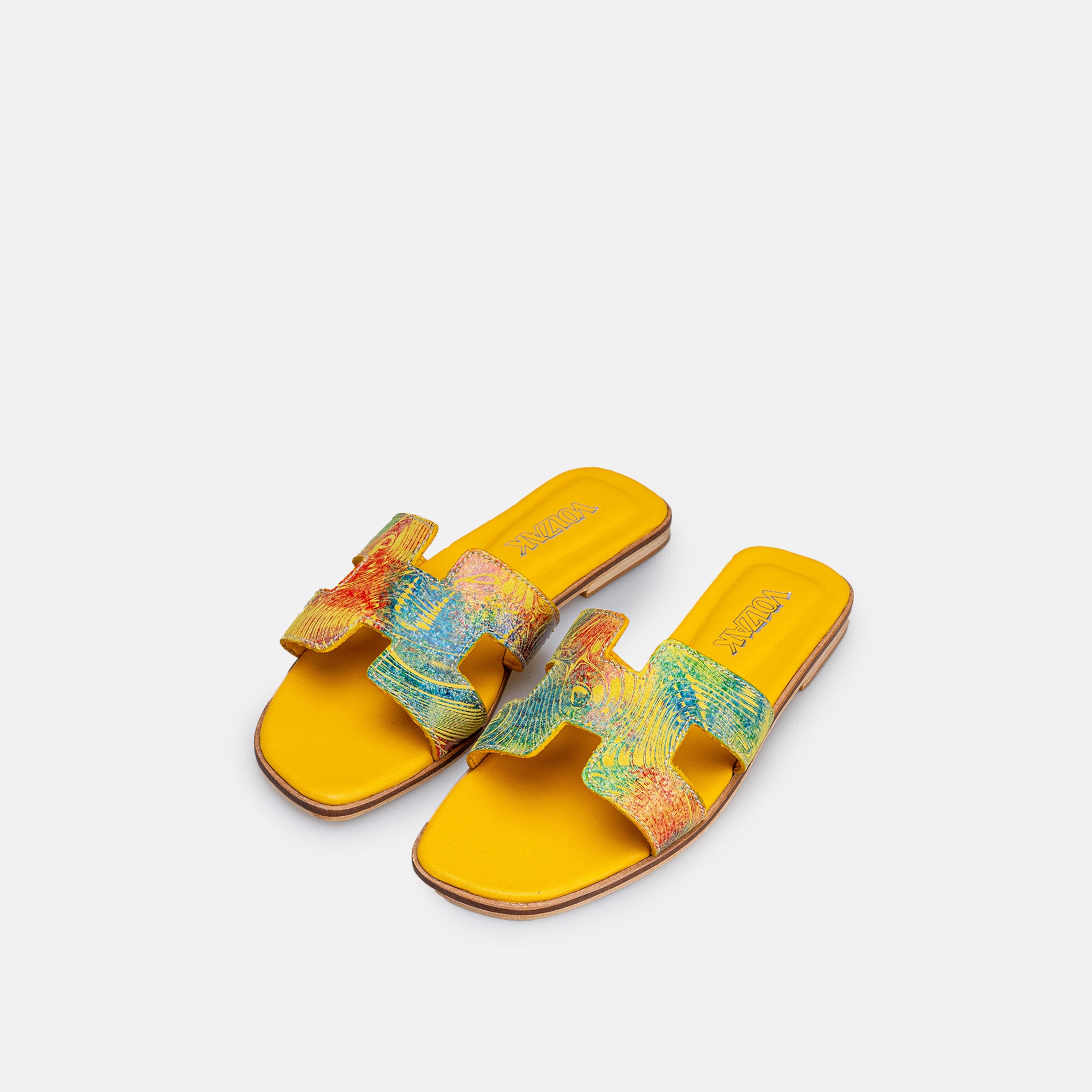 Volzak 900 Sandale en cuir Multicouleur(Édition Limitée)