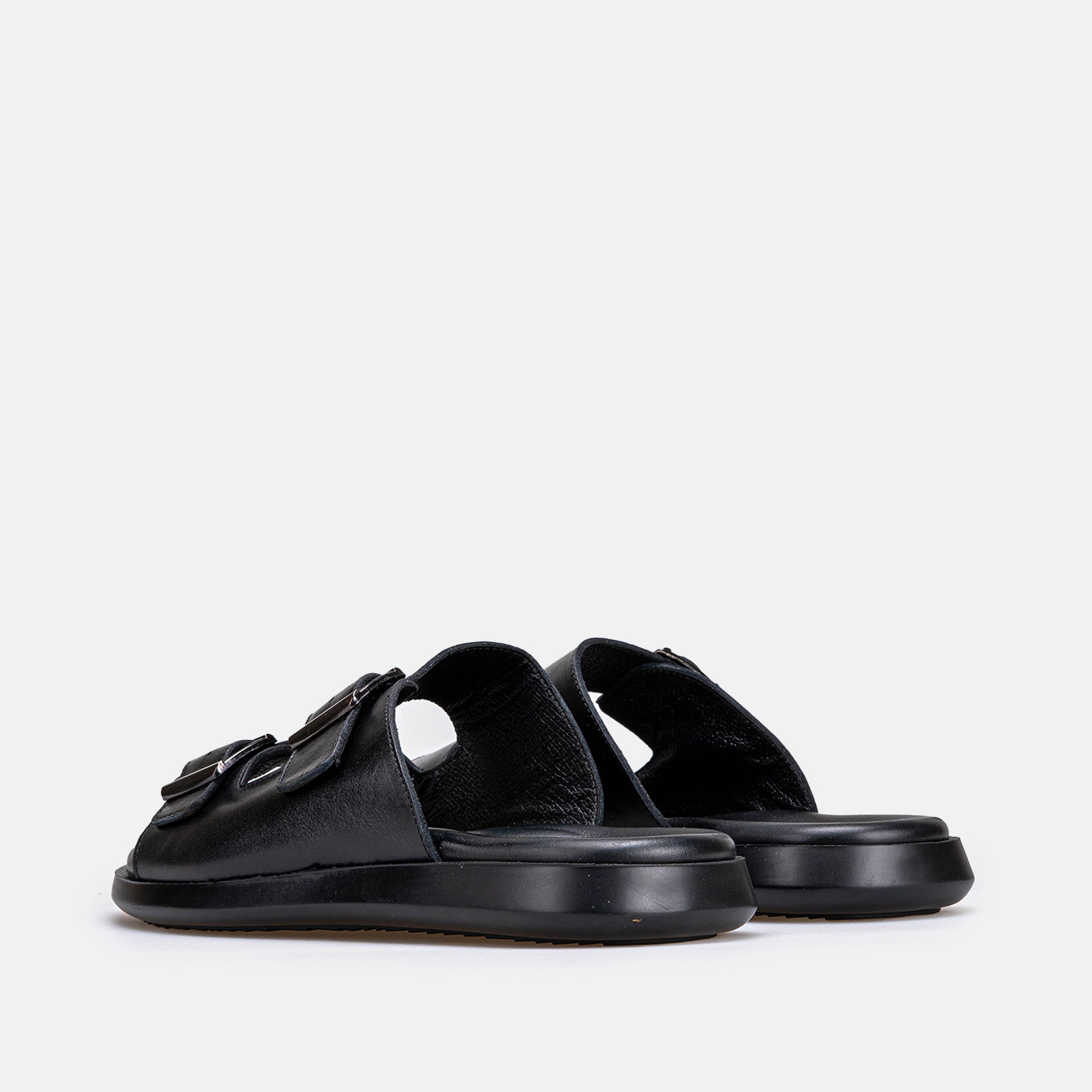 Volzak 5426 Sandale en cuir Noir