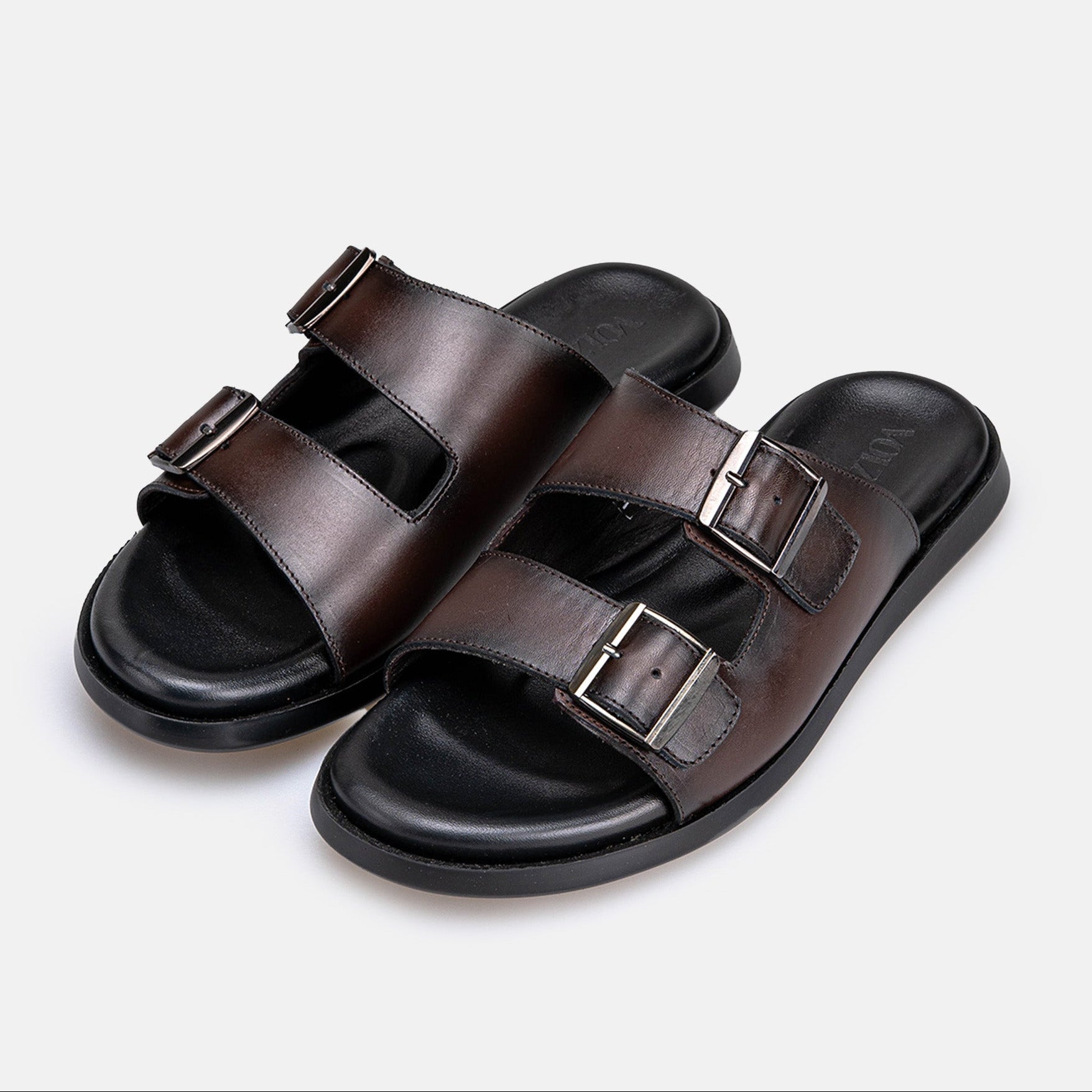 Volzak 5426 Sandale en cuir Marron