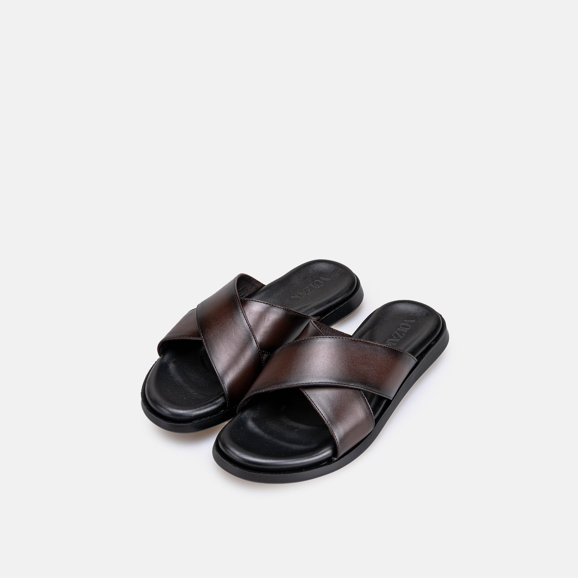 Volzak 5425 Sandale en cuir Marron