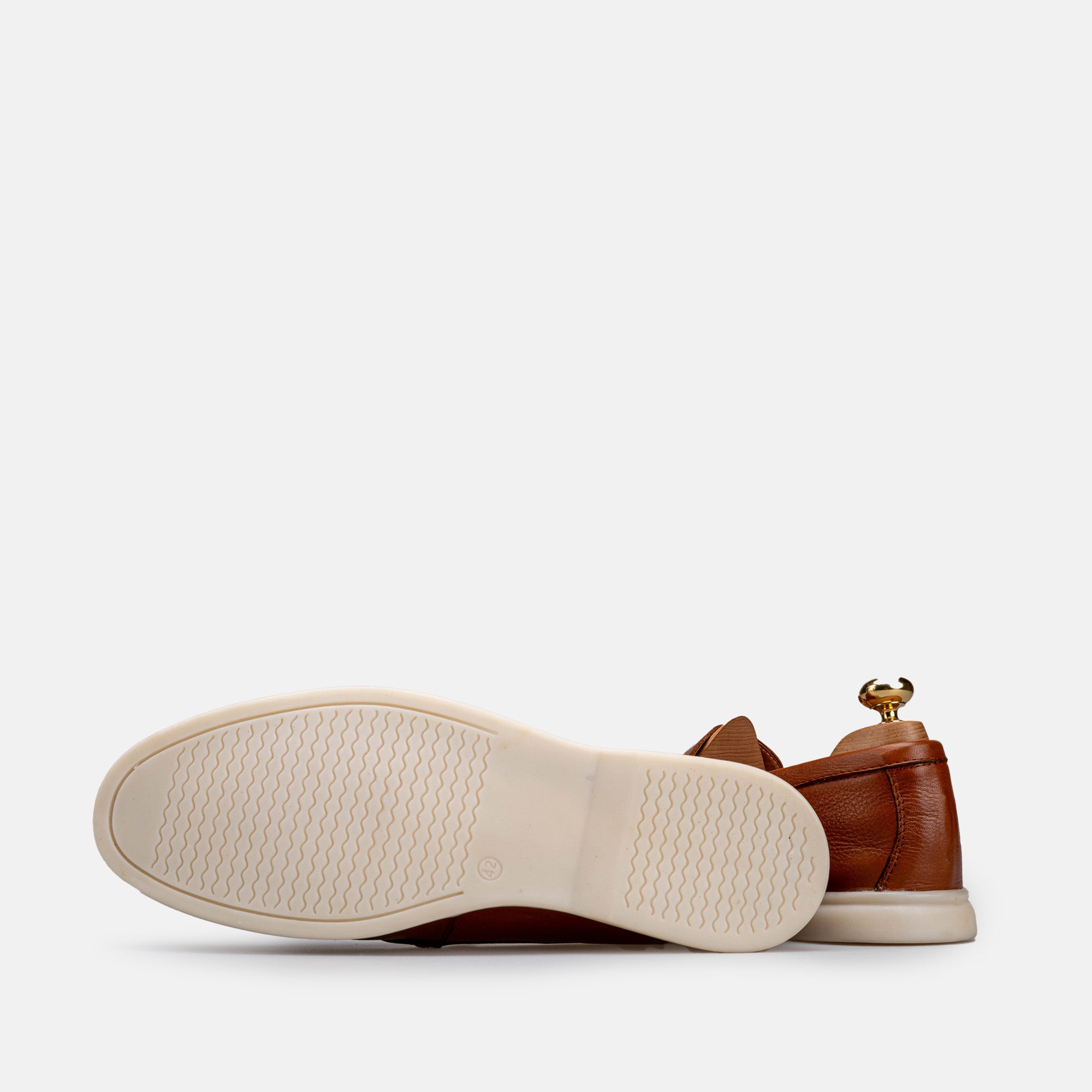 Volzak 3061 s Mocassin en cuir Camel