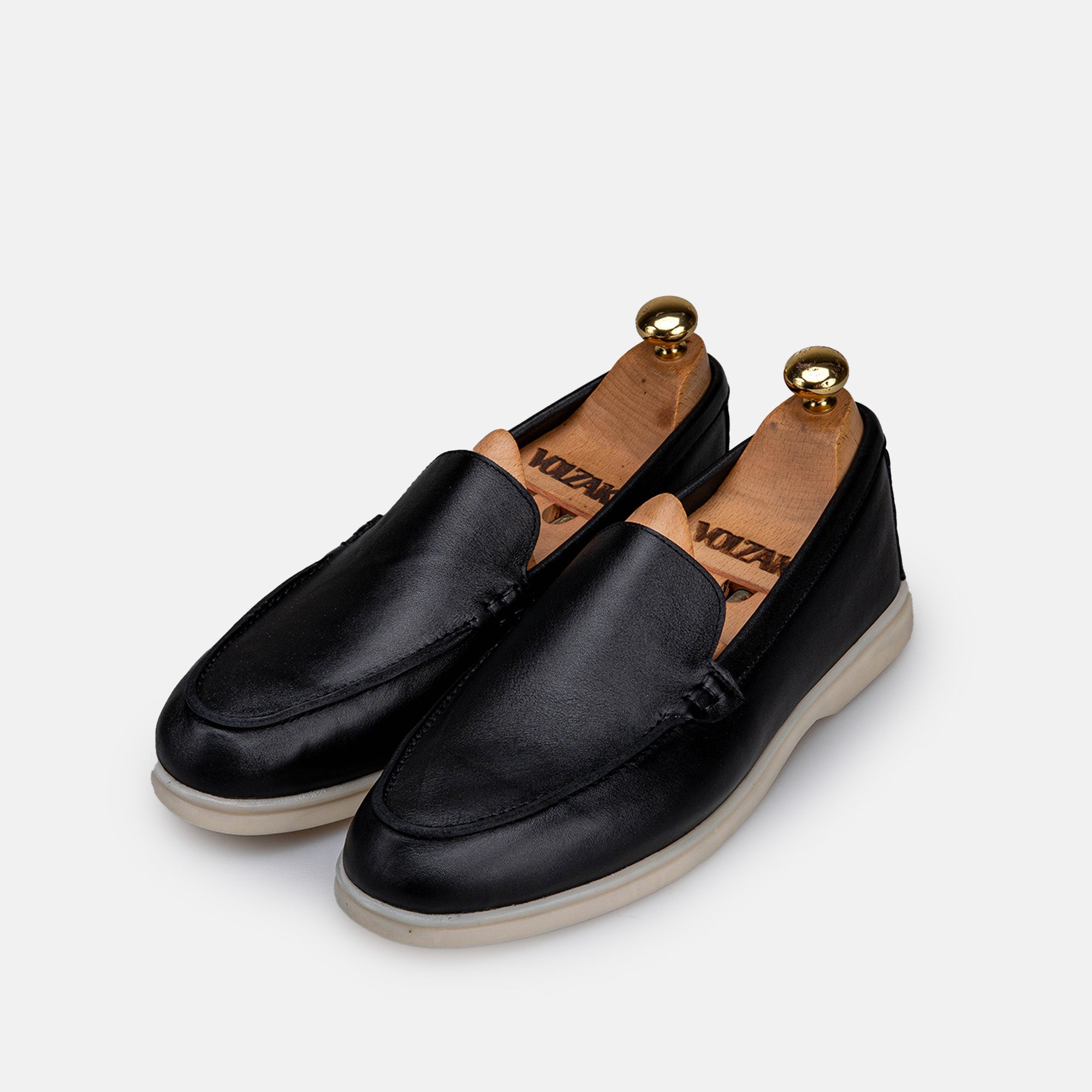 Volzak 3061 s Mocassin en cuir Noir