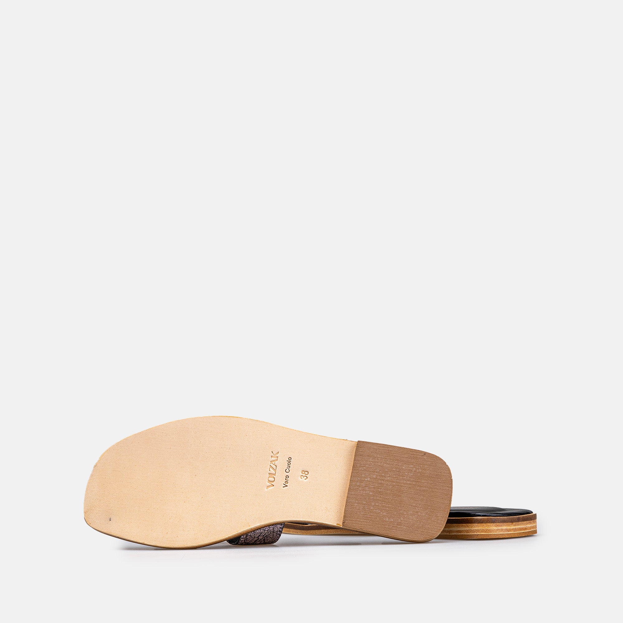 Volzak 900 Sandale en cuir Nickel (Édition Limitée)