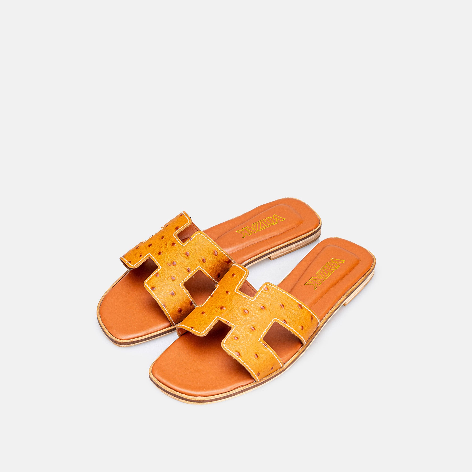 Volzak 900 Sandale en cuir Camel classique (Édition Limitée)