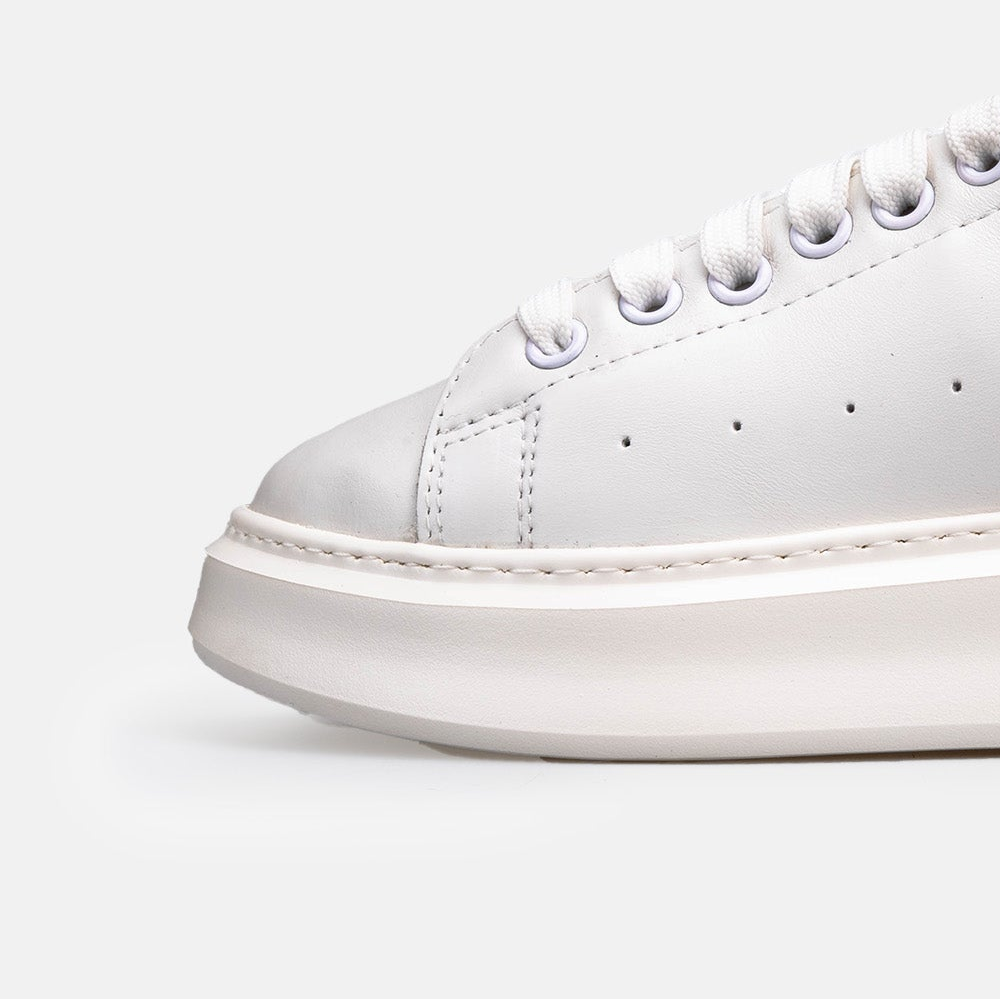 Volzak 2200 basket en cuir Blanc