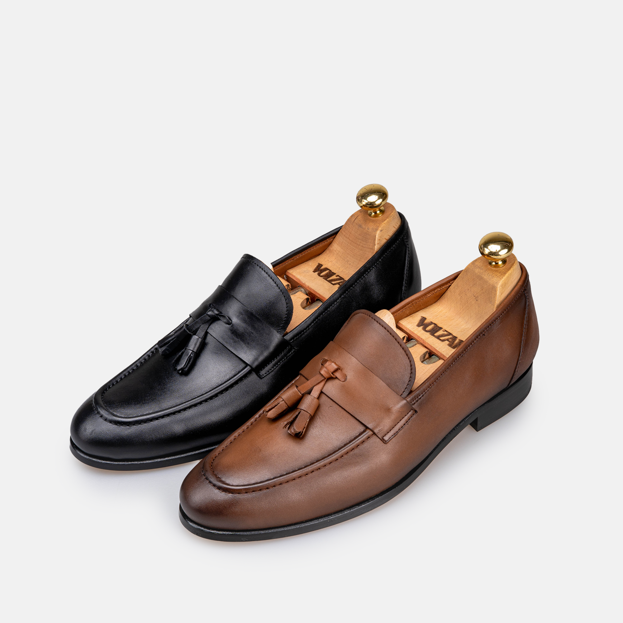 Volzak 5433 chaussure en cuir Noir