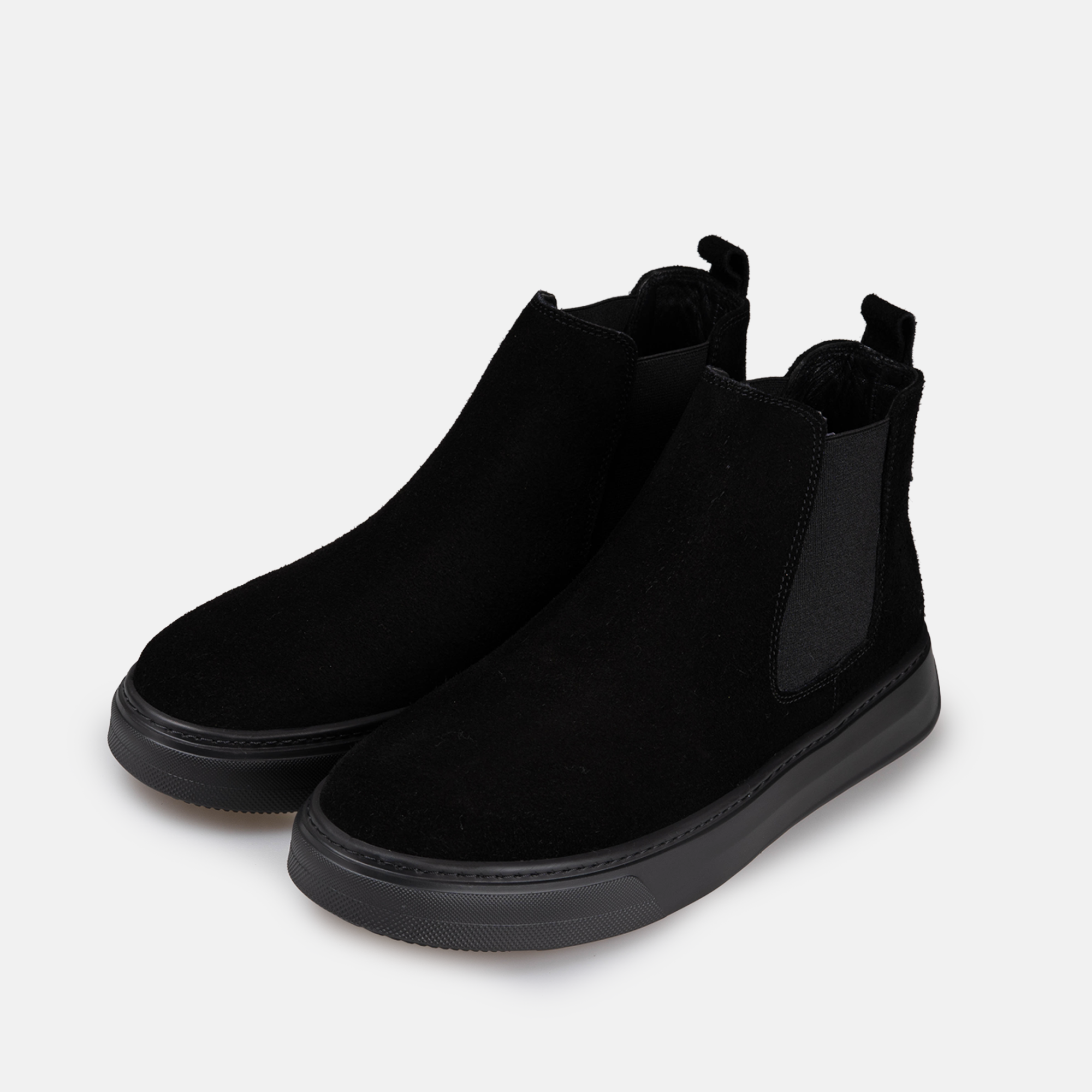 Volzak 2187 Bottine en daim Noir