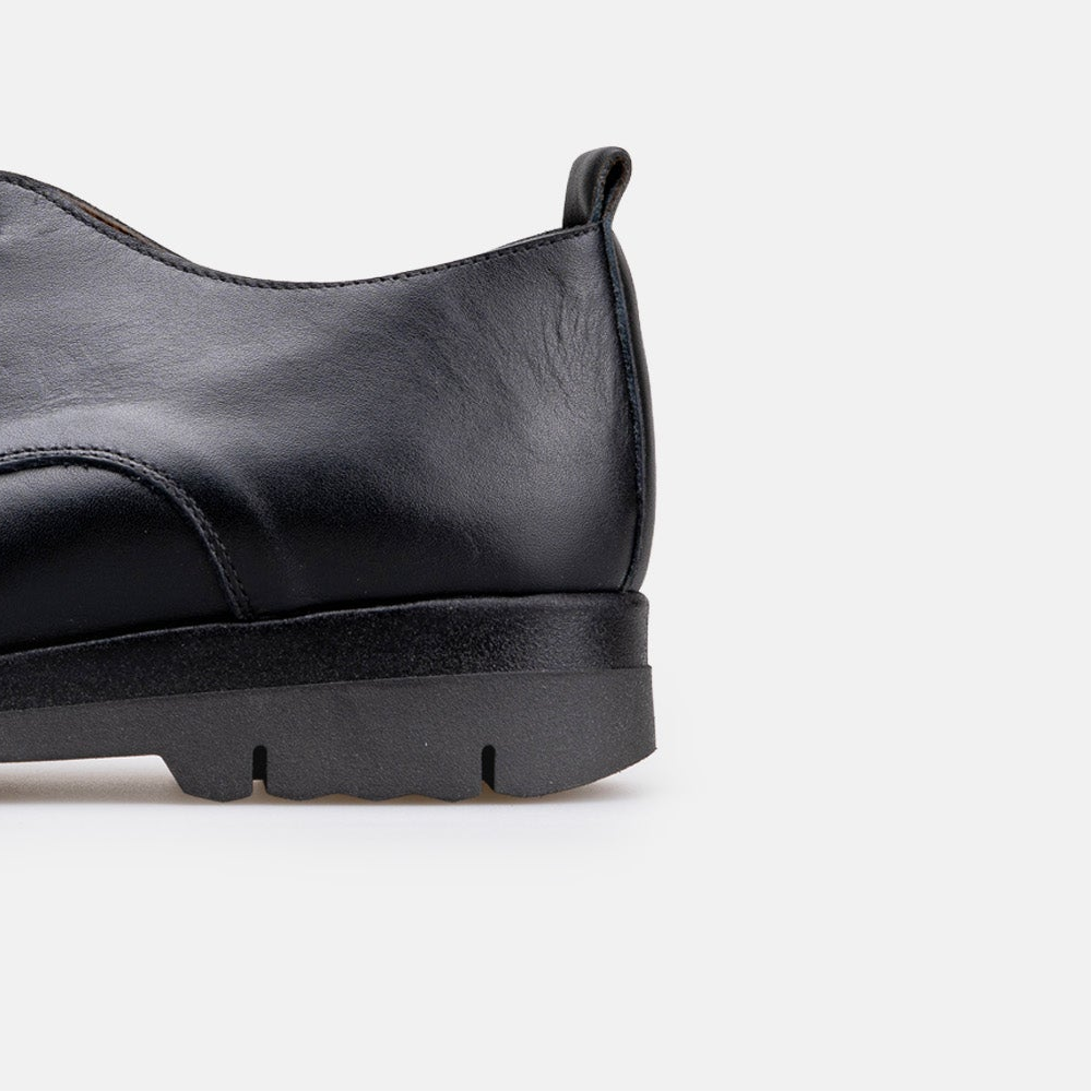 Volzak 2024 Chaussure en cuir Noir Argenté