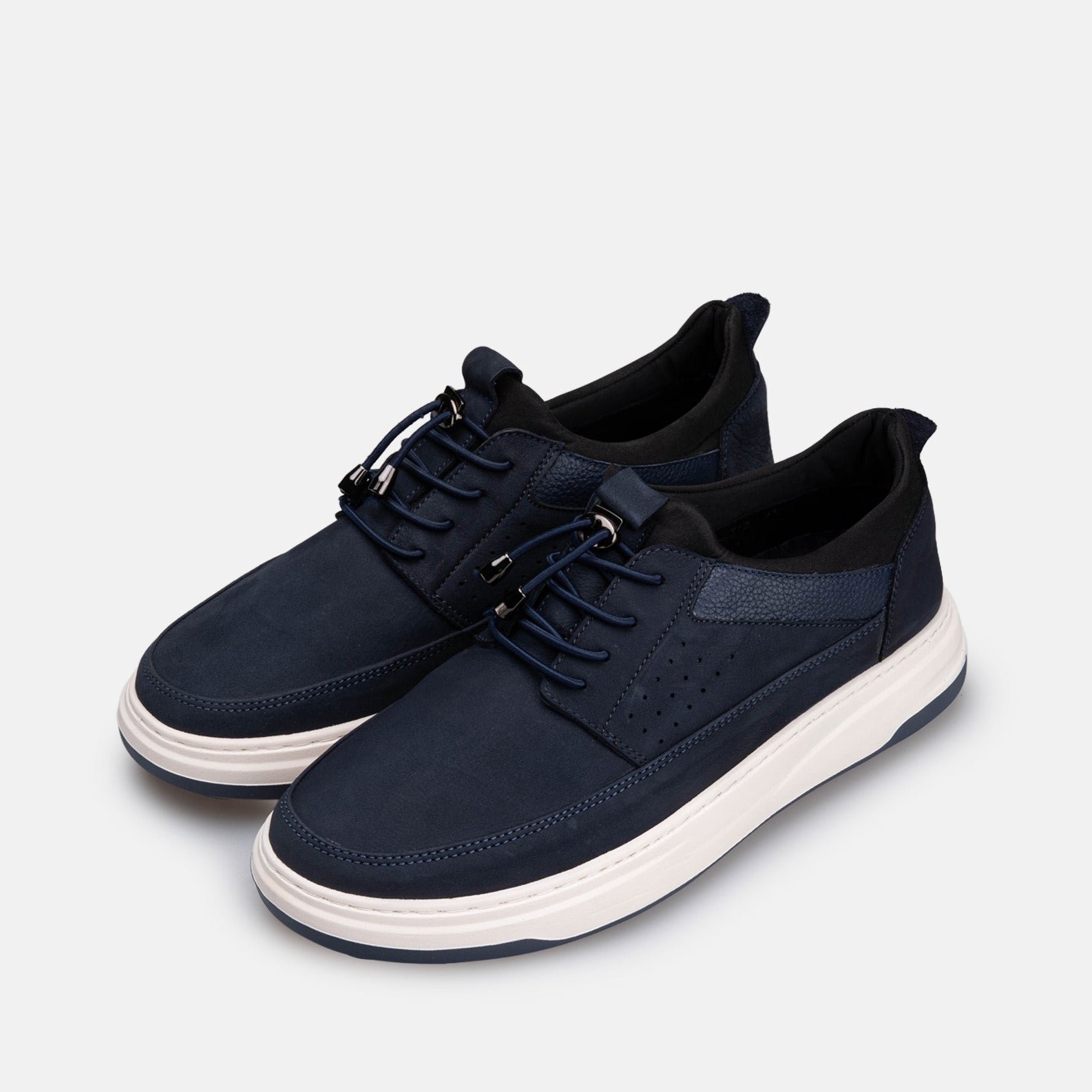 Volzak 317 basket en nubuck Bleu