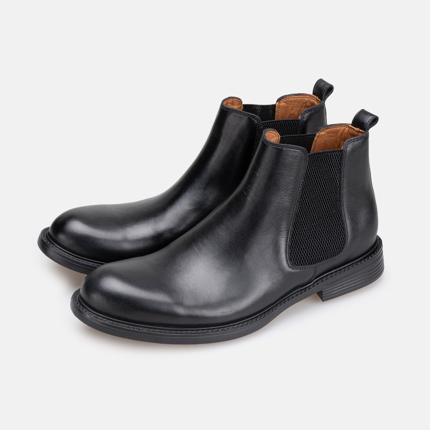Volzak 5504 Bottine en cuir Noir