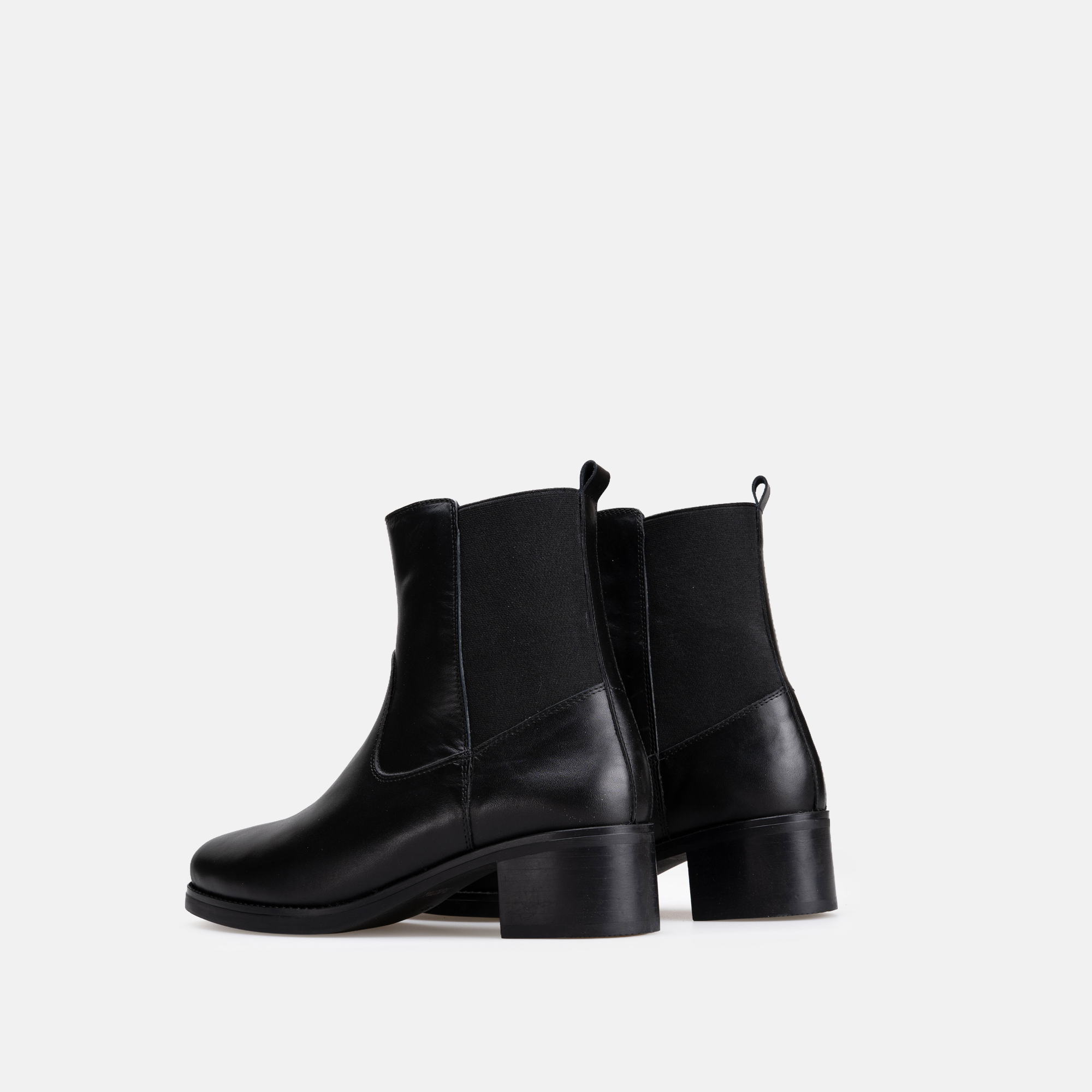 Volzak 4007 Bottine en cuir Noir