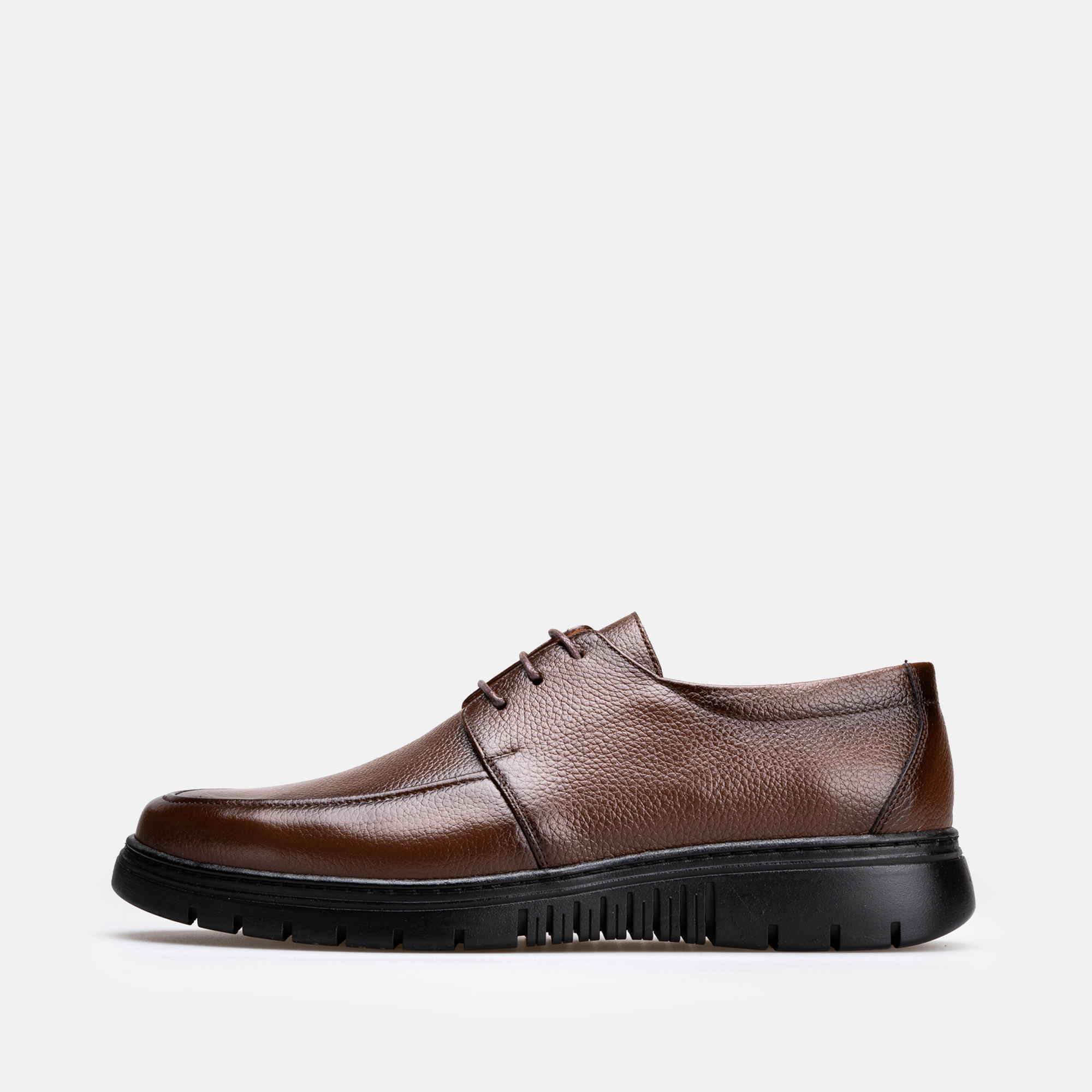Volzak 5519 chaussure en cuir Marron Grainé