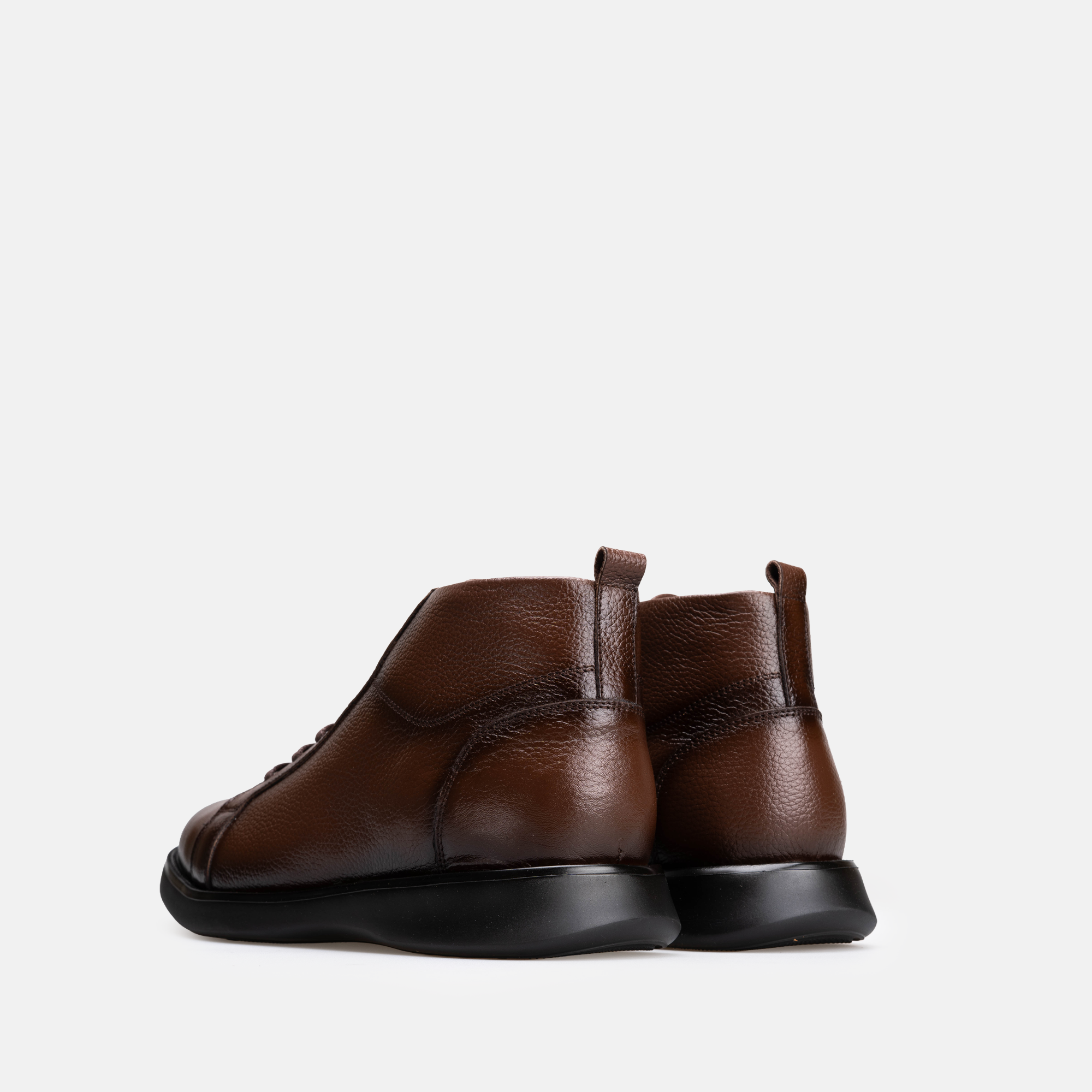 Volzak 5539 Bottine en cuir Marron Grainé