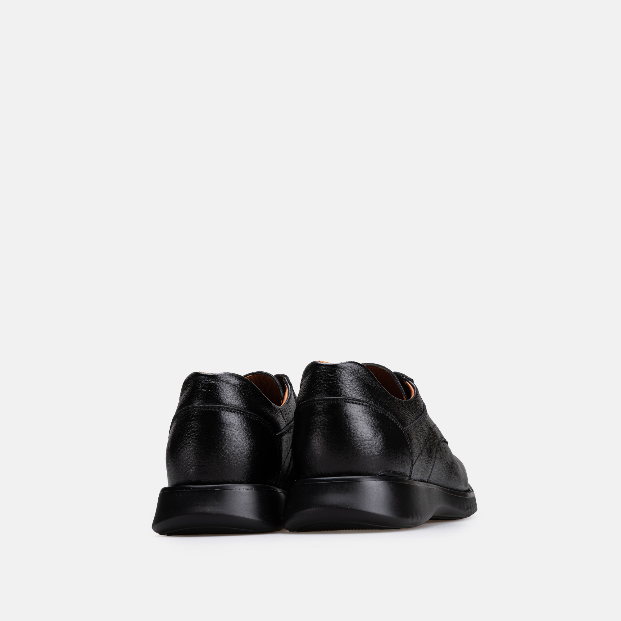 Volzak 5523 chaussure en cuir Noir Grainé