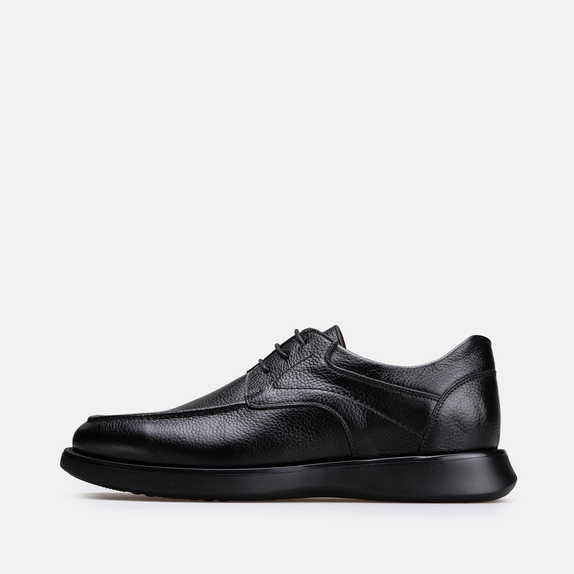 Volzak 5523 chaussure en cuir Noir Grainé